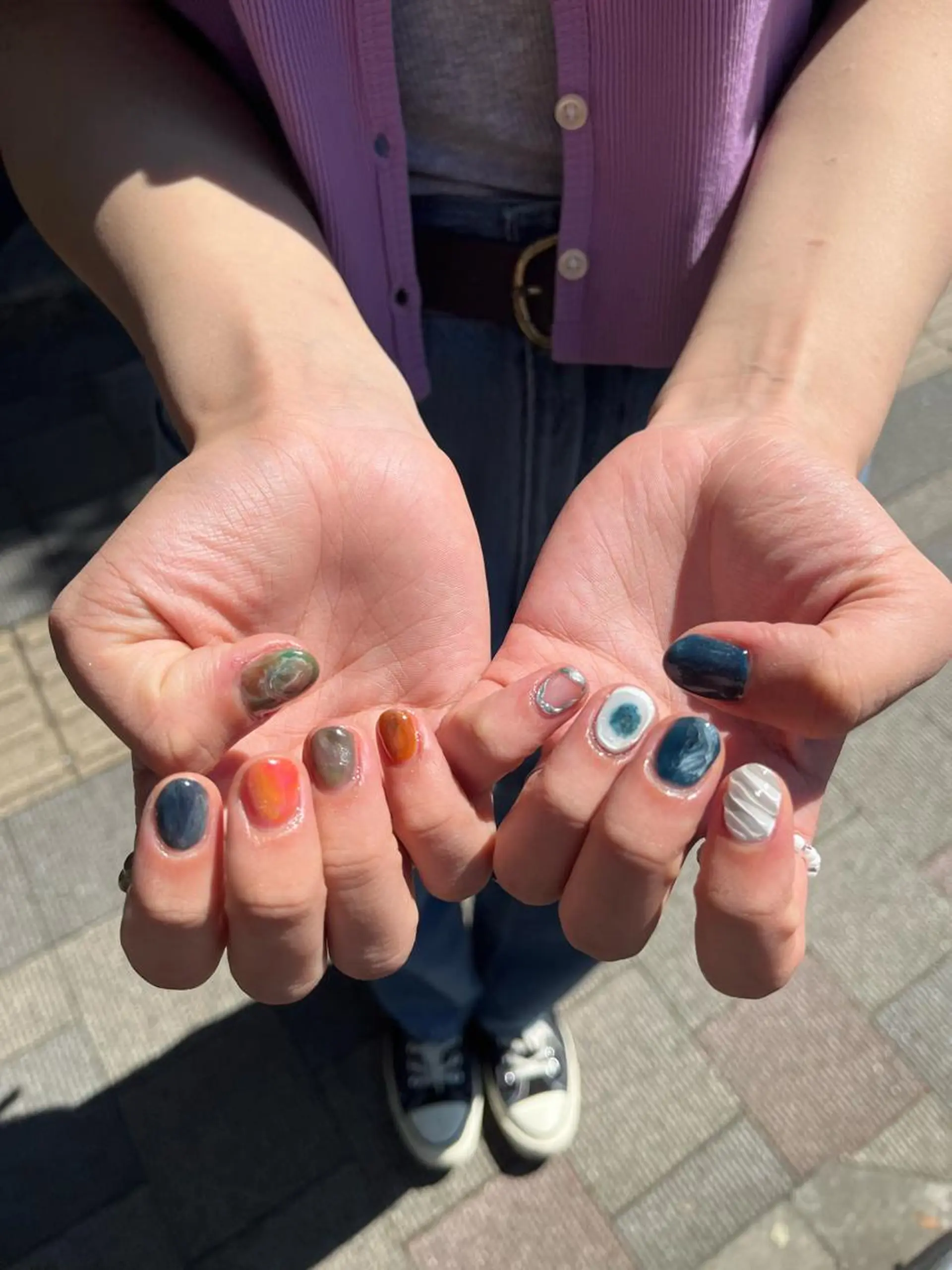 ネイル ハンドネイル ZEST kalon RINAのマツエク・マツパデザイン