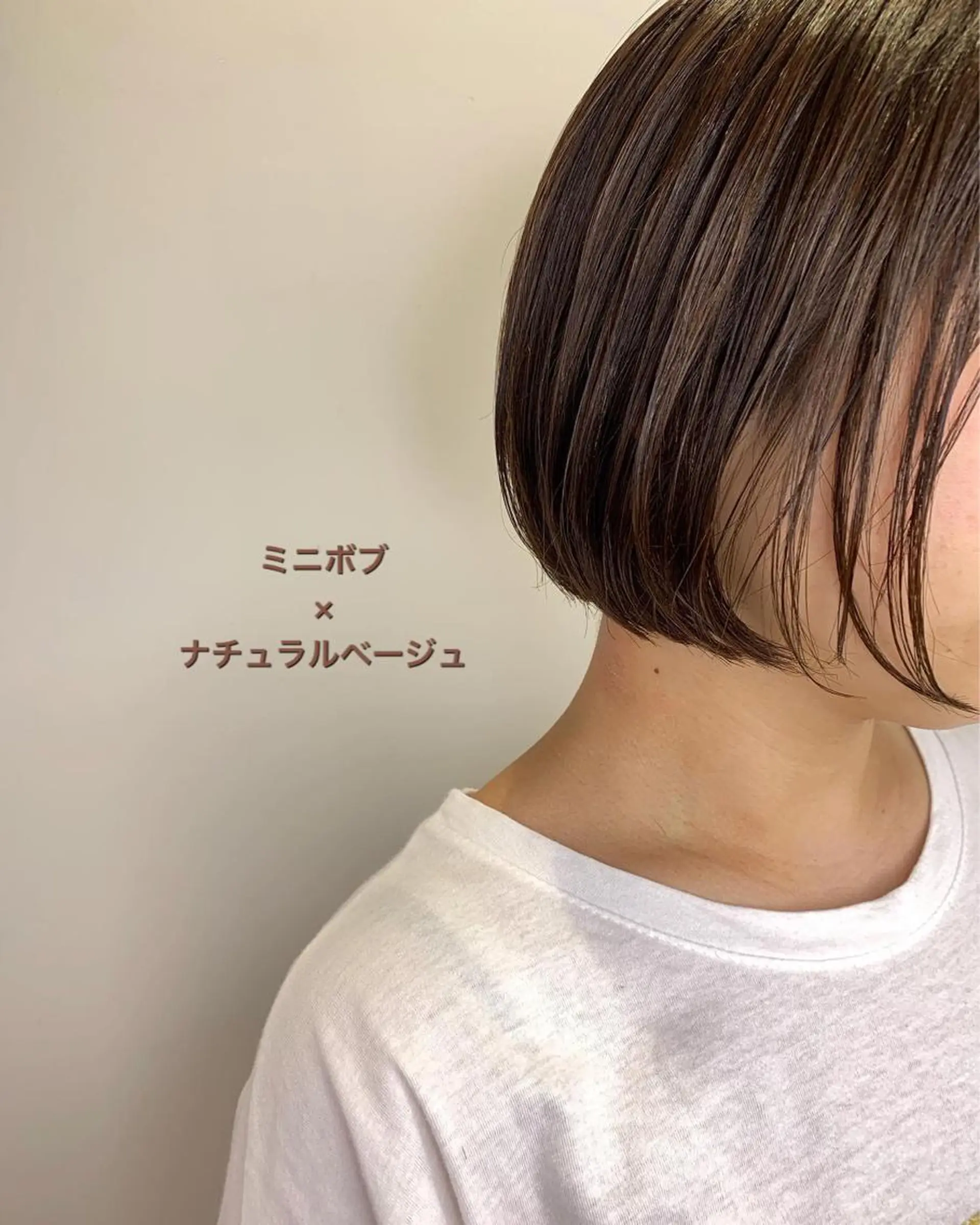 ショート カラー ベージュカラー ボブ 【美髪を叶える】中谷 彰宏(アキ)のヘアスタイル