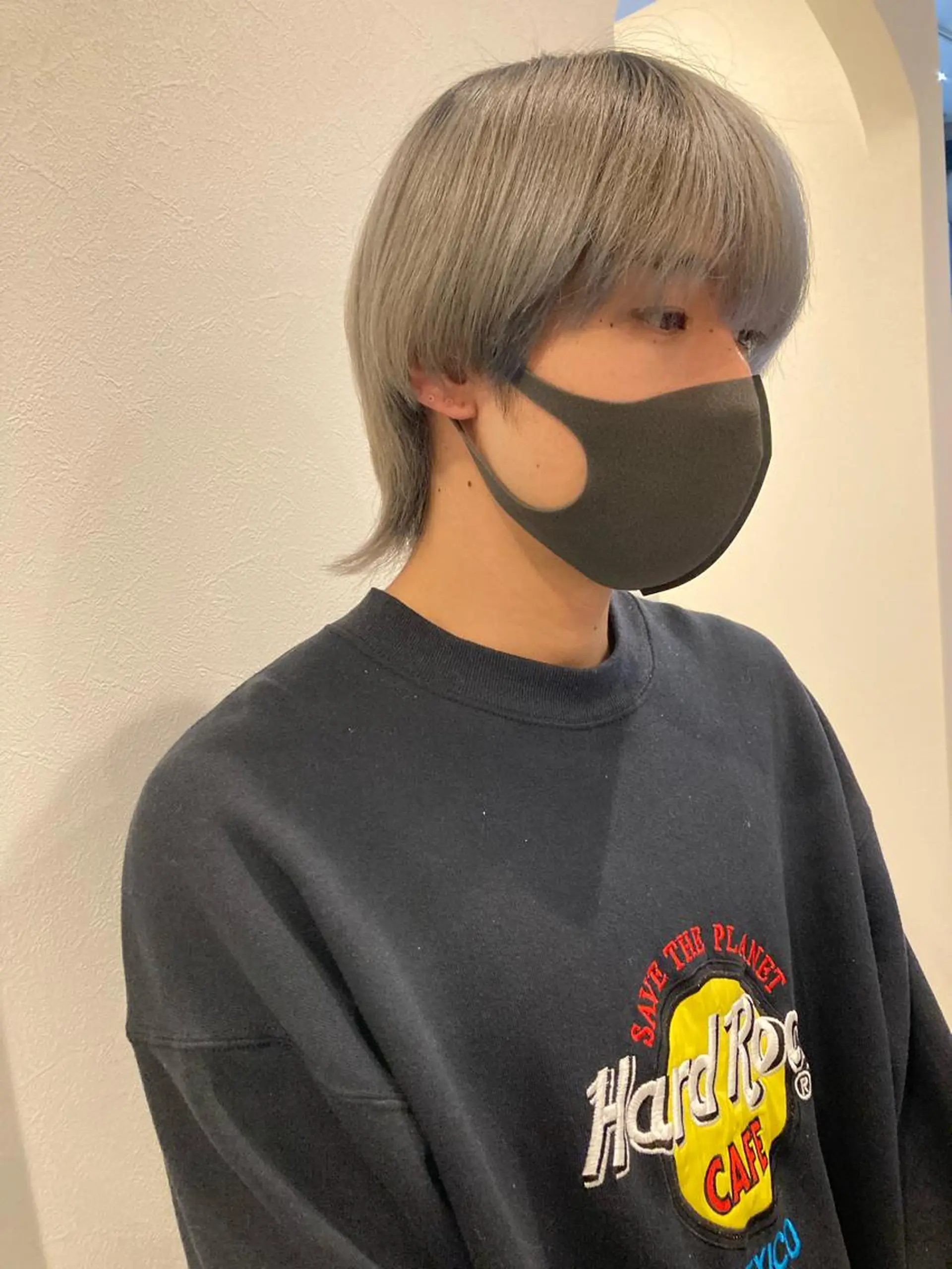 メンズ ✨色持ちの良い艶 カラー✨蟹江真世のヘアスタイル