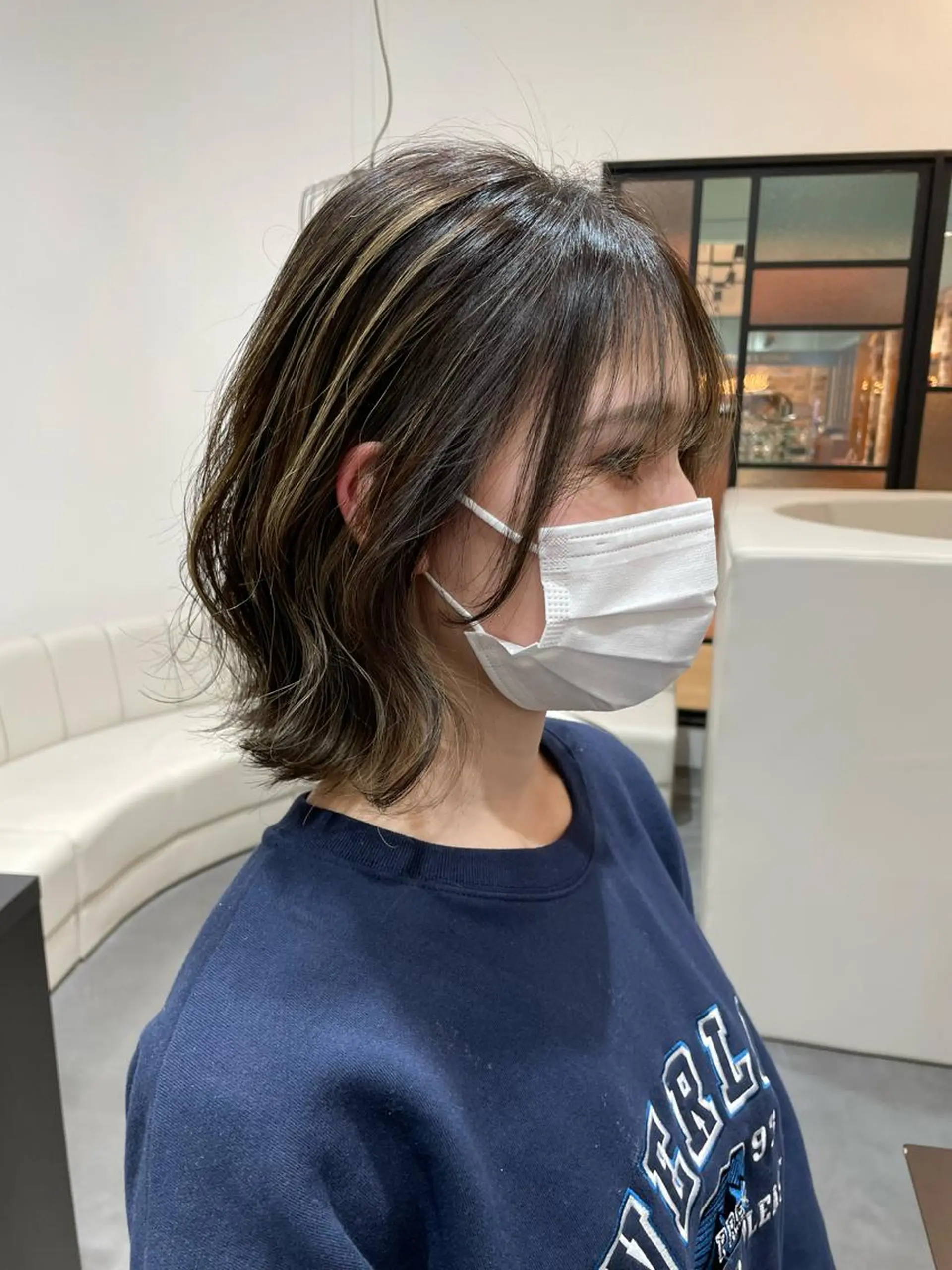 ショート カラー ヘアアレンジ 小倉 愛里のヘアスタイル