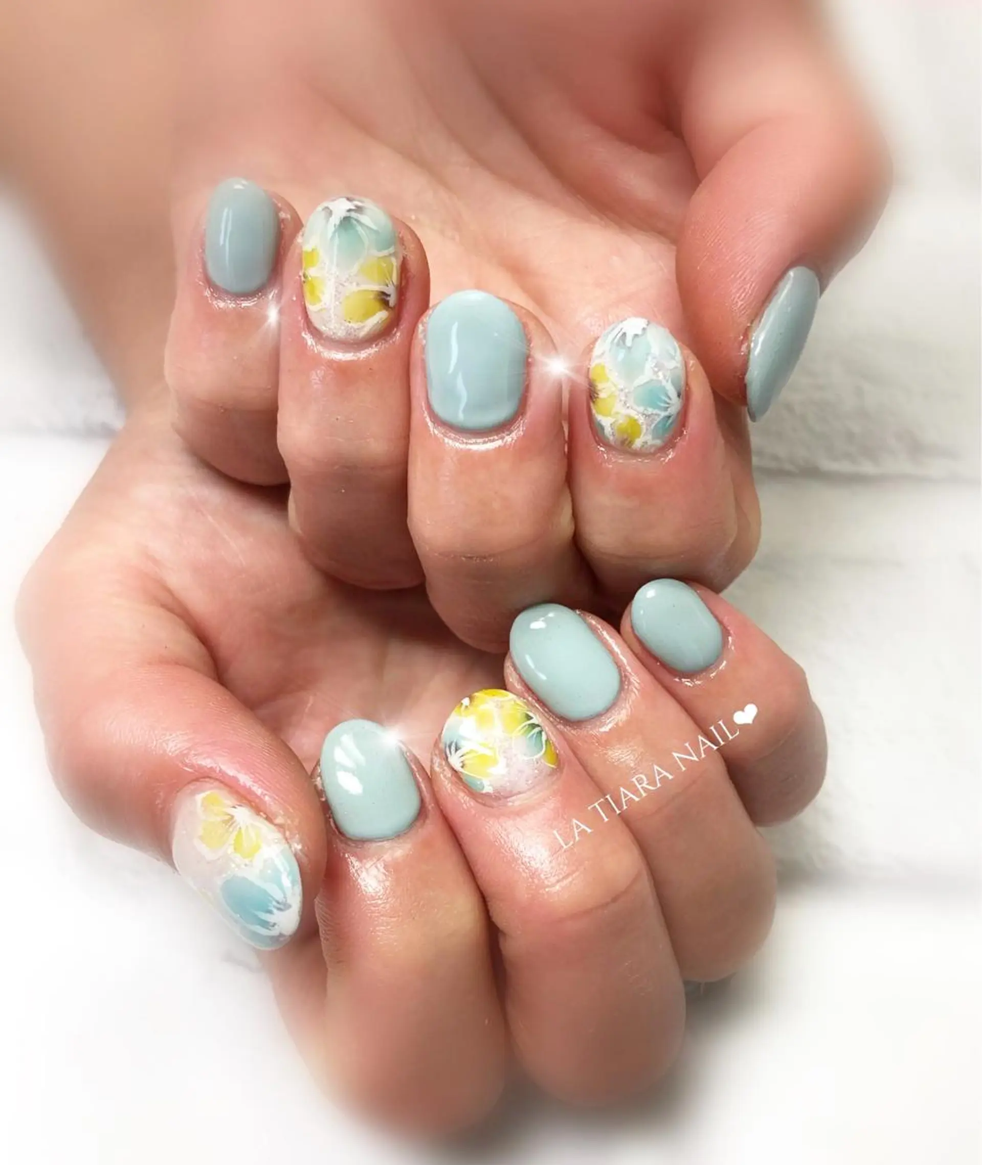 ネイル Blue bird  nailのネイルデザイン