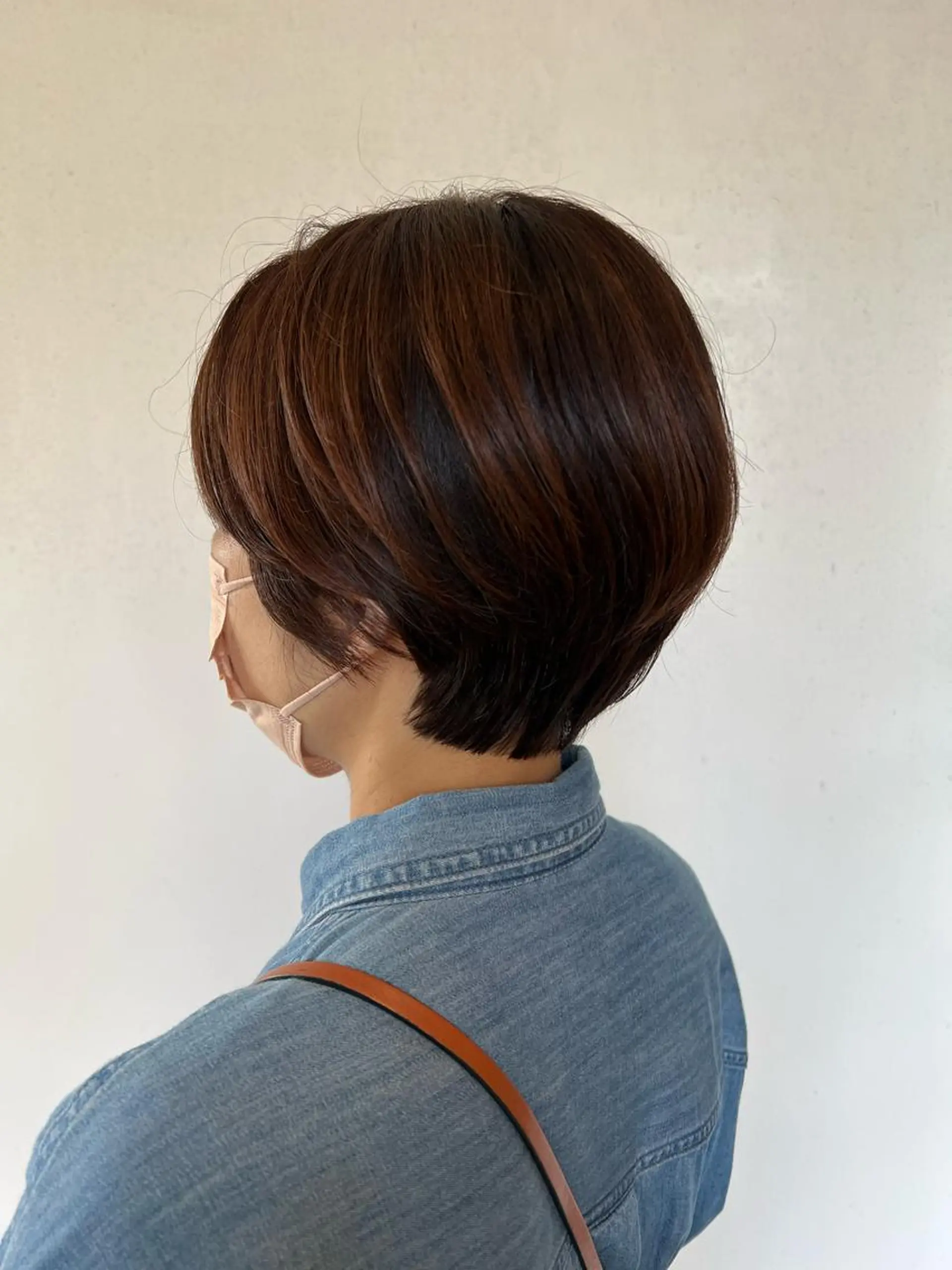 ショート カラー ヘアカラー トリートメント 中井 一葉のヘアスタイル