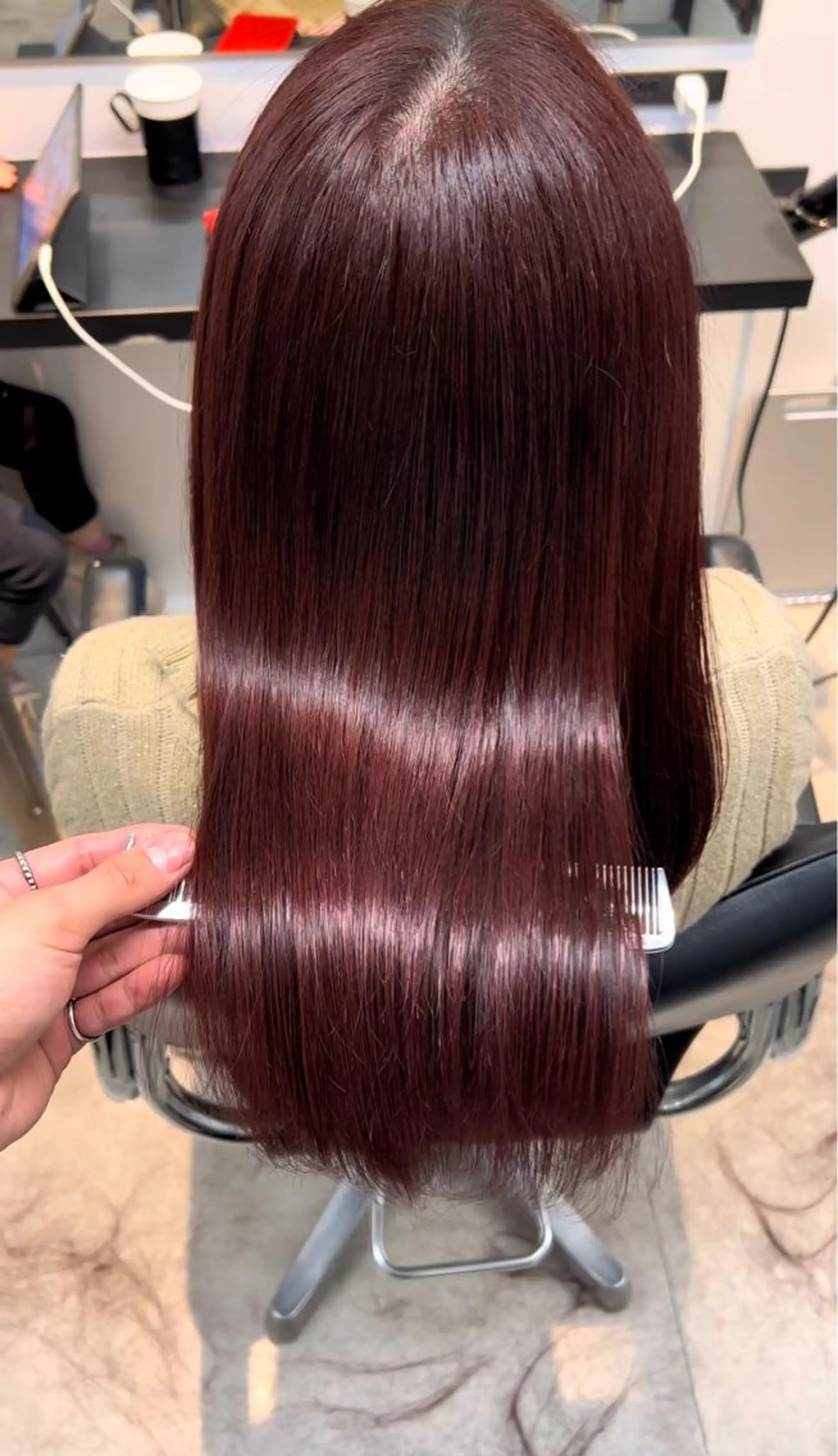 ロング ブリーチ矯正🉑/ まさるのヘアスタイル