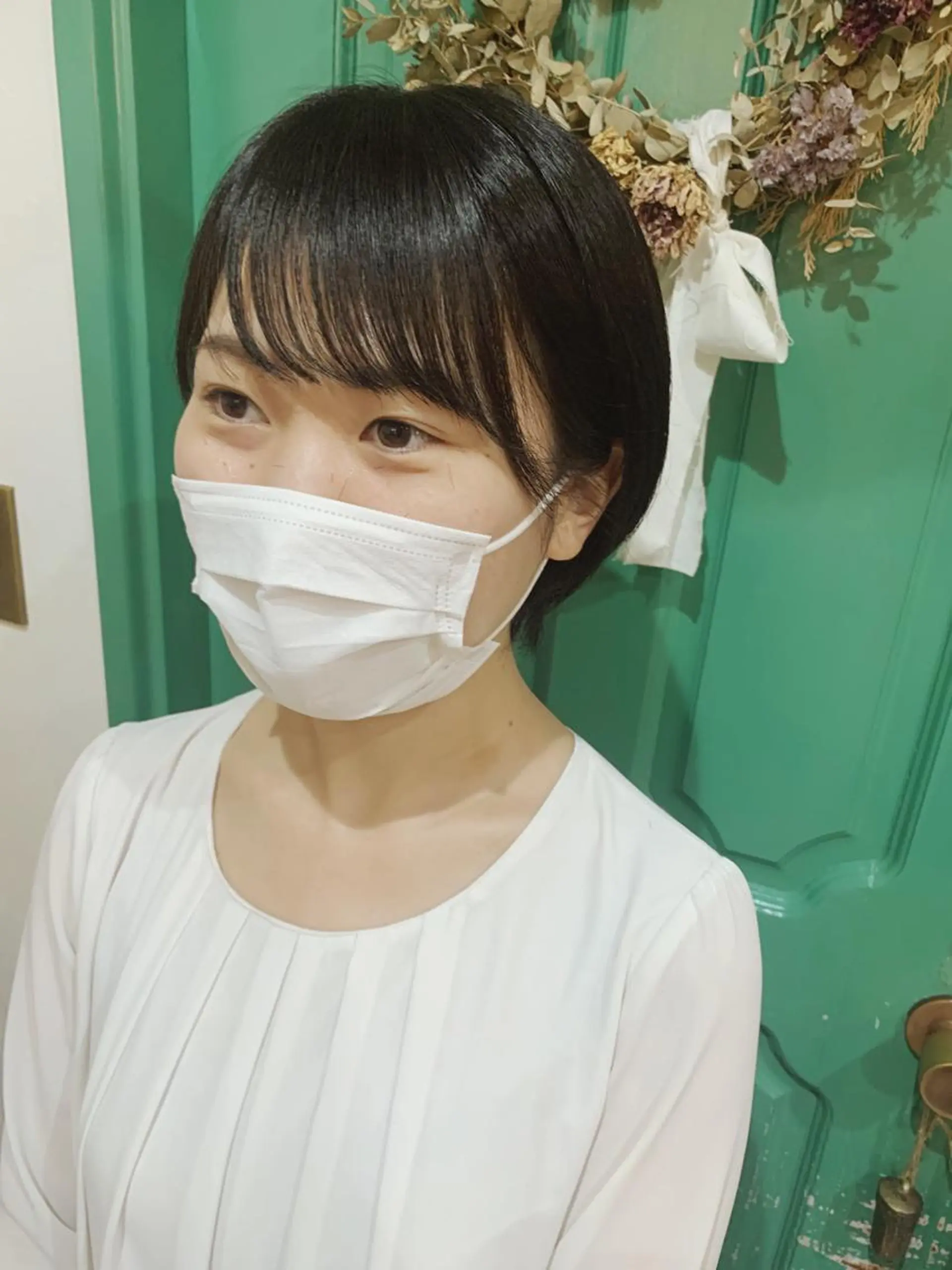 ショート 丸みショート ショートヘア カット 佐藤 美咲のヘアスタイル