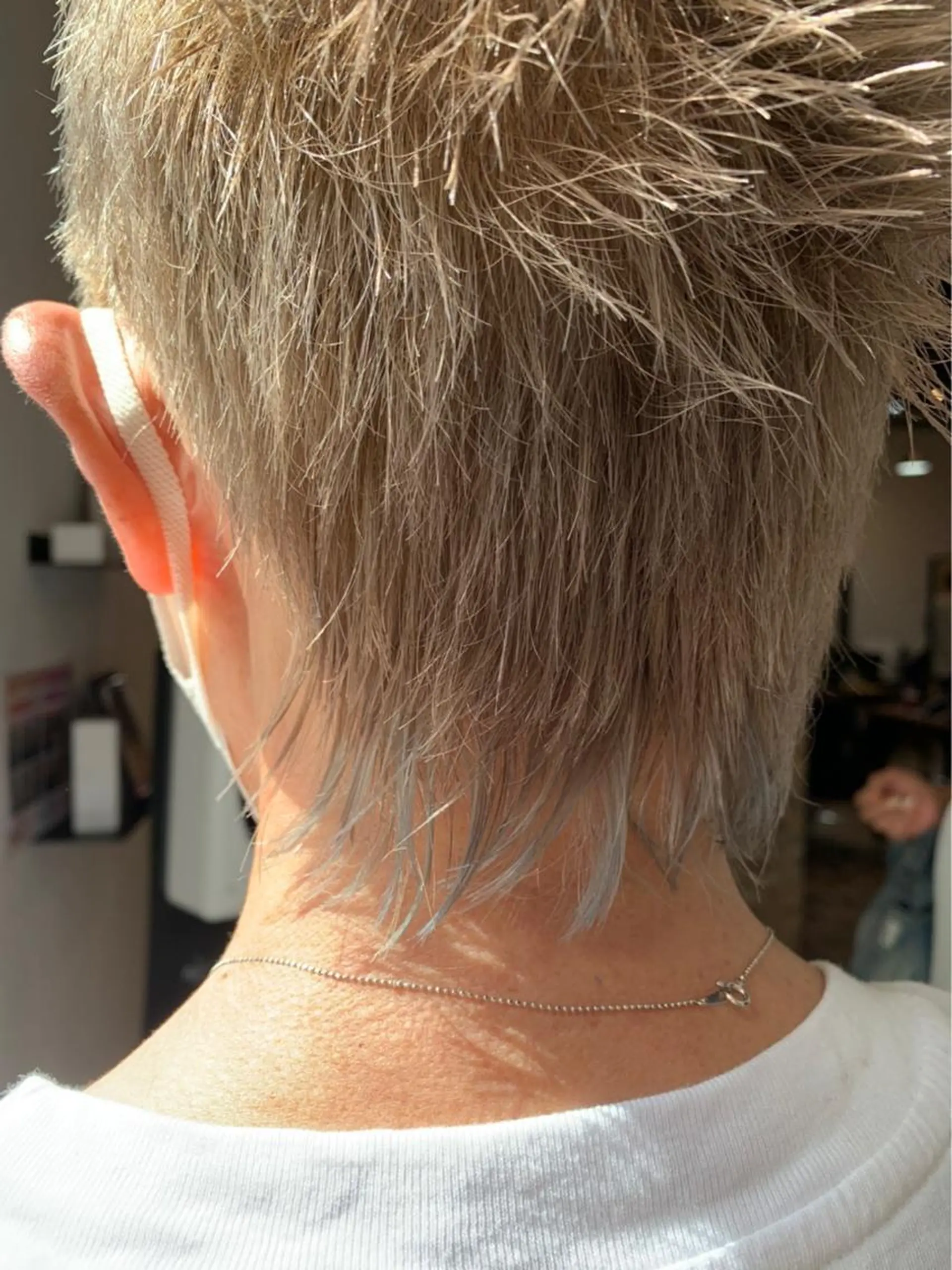 ショート カラー ヘアカラー&縮毛矯正 STAR☆RIVERのヘアスタイル