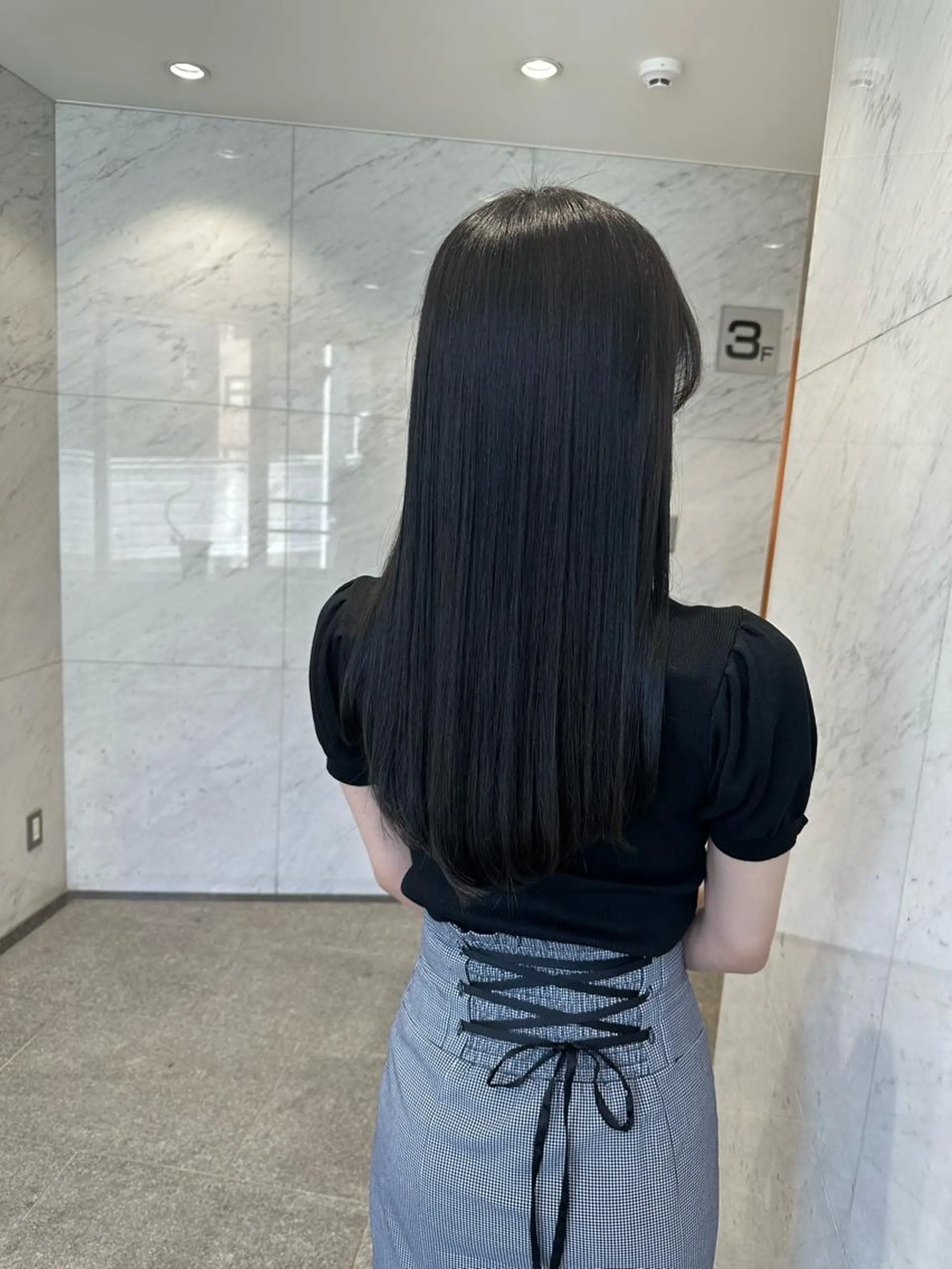 ロング カラー ヘアカラー トリートメント 古田 昂也のヘアスタイル
