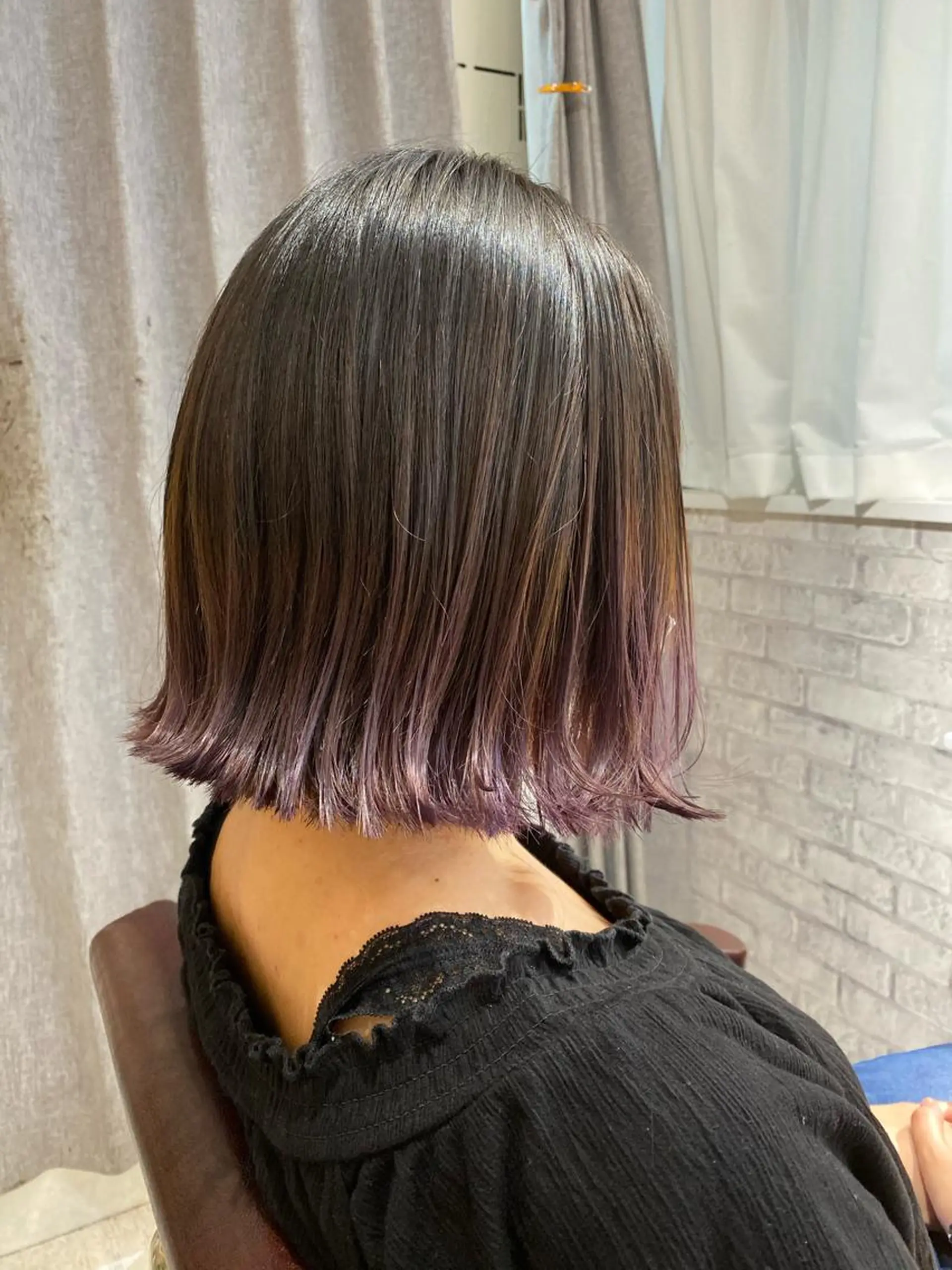 セミロング ［パサつき改善］＊ 髪質改善ケアサロン＊のヘアスタイル