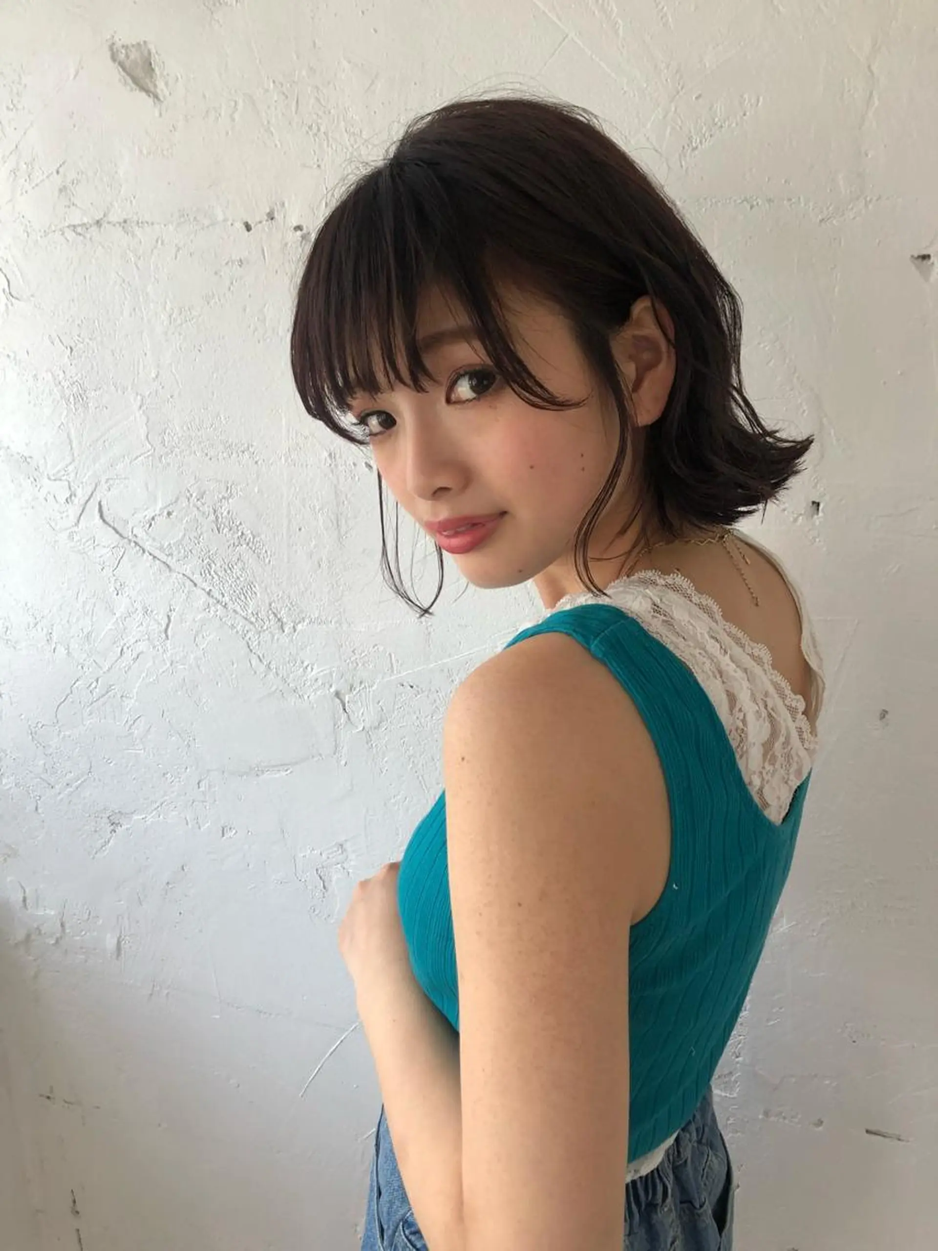 ショート ショートボブ ボブ 髪質改善 韓国風ヘア シースルーバング BACANCES〜バカンス〜所属・👑👑👑👑工藤 敬👑👑👑👑のヘアスタイル