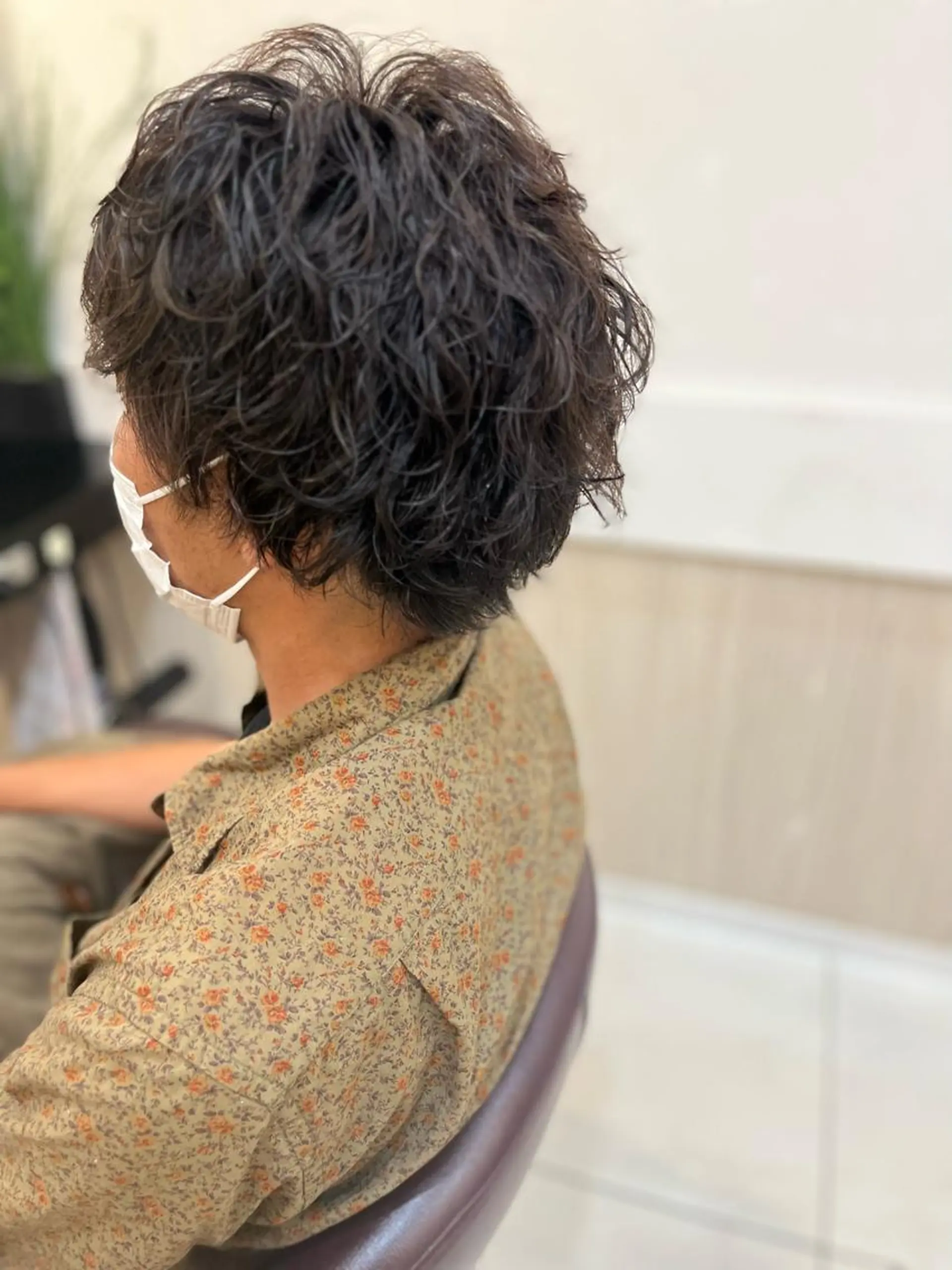 ショート パーマ メンズ カット パーマ トリートメント トータルビューティー K:R鶴川のヘアスタイル