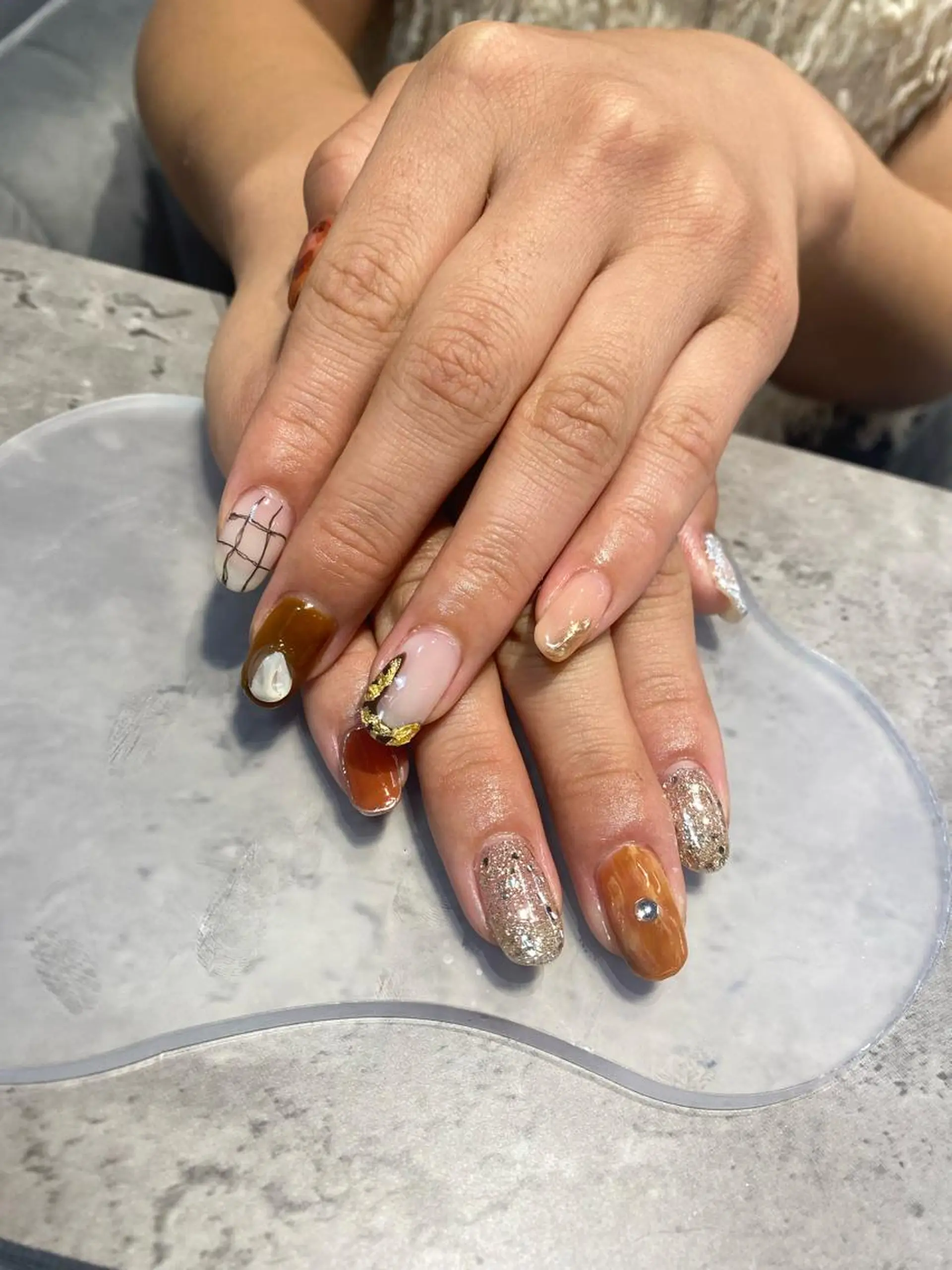 ネイル ハンドネイル コマツリサ ROCCO eastのヘアスタイル