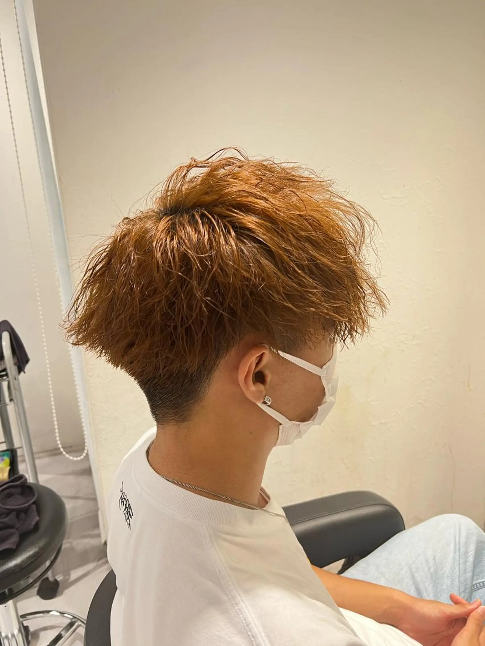 ショート カラー パーマ ヘアアレンジ メンズ 🔥札幌No.1🥇 パーマ特化美容師🔥のヘアスタイル