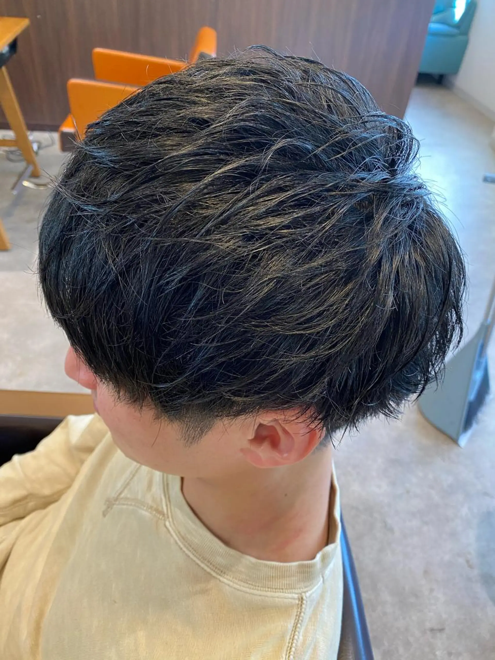 ショート メンズ Maison/松本/ 艶髪/カラー/メンズのヘアスタイル