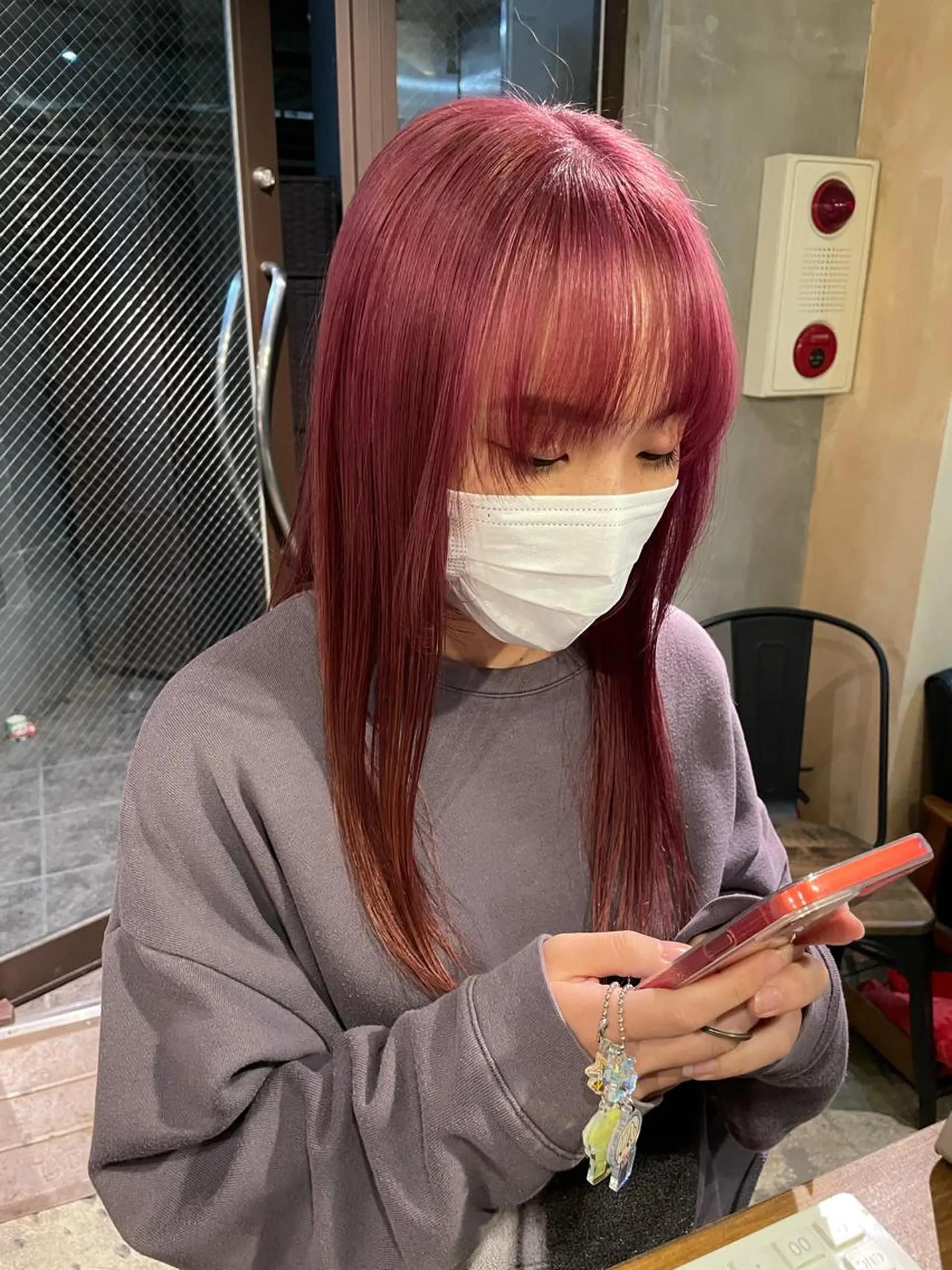 ロング 中村 彩乃のヘアスタイル