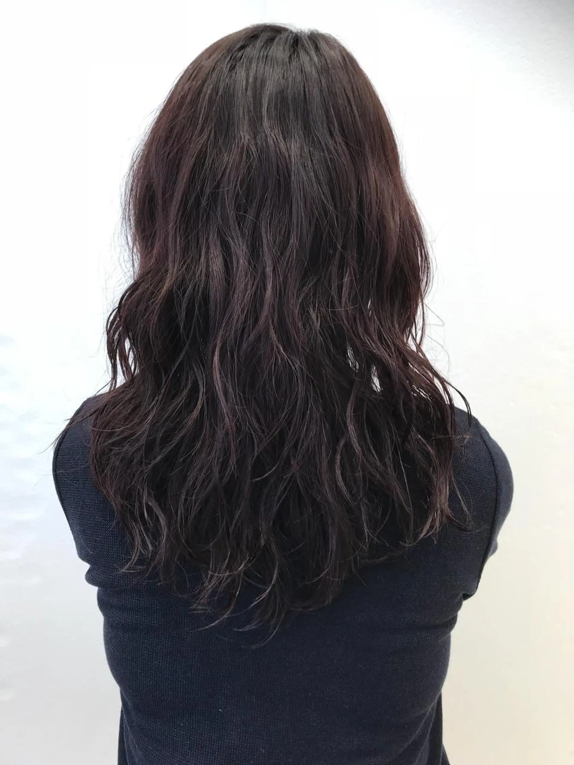 セミロング セミロングパーマ カット パーマ 中野 克也のヘアスタイル