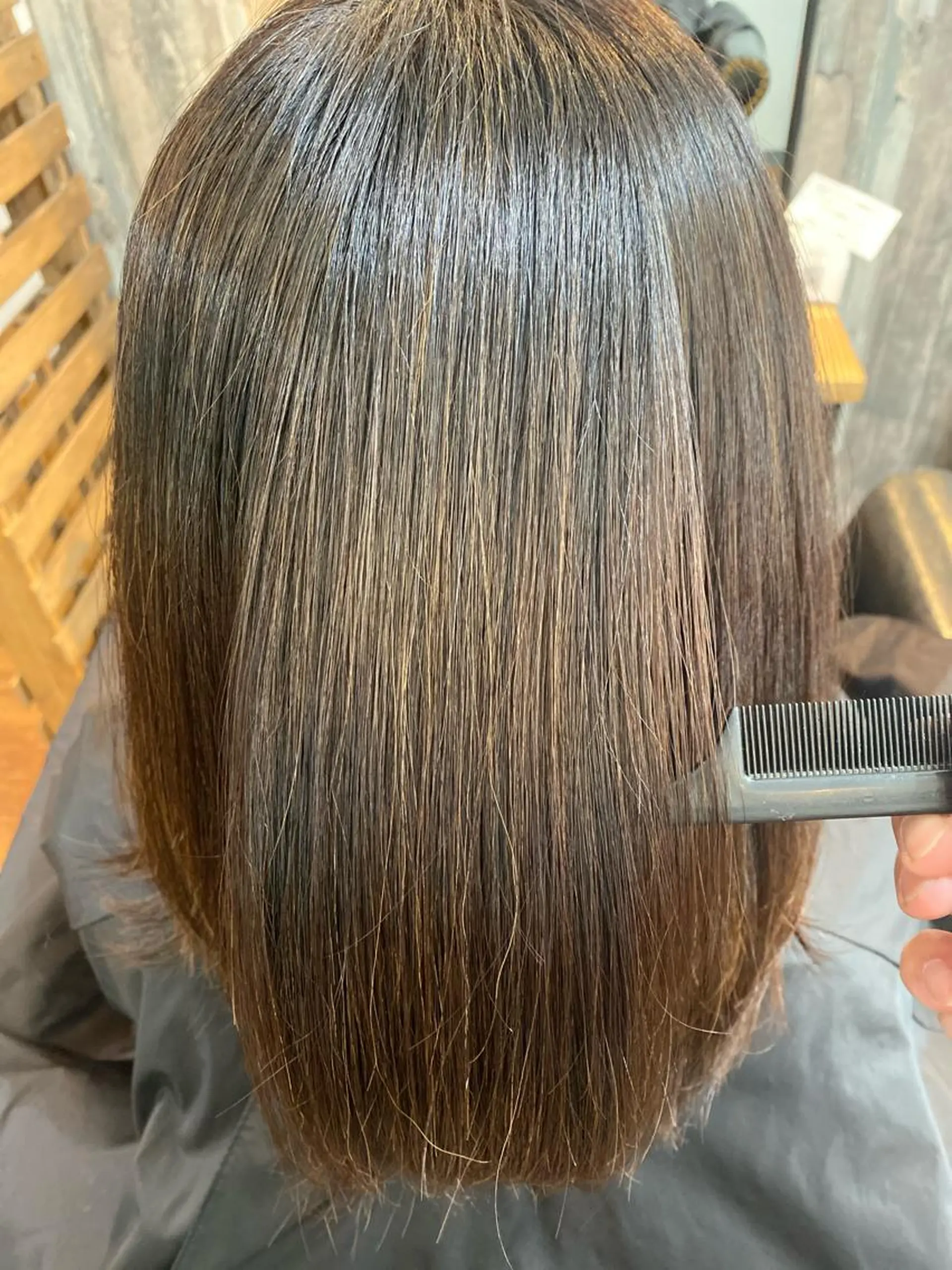 ミディアム 髪質改善 Luzir⭐︎ GEN⭐︎のヘアスタイル