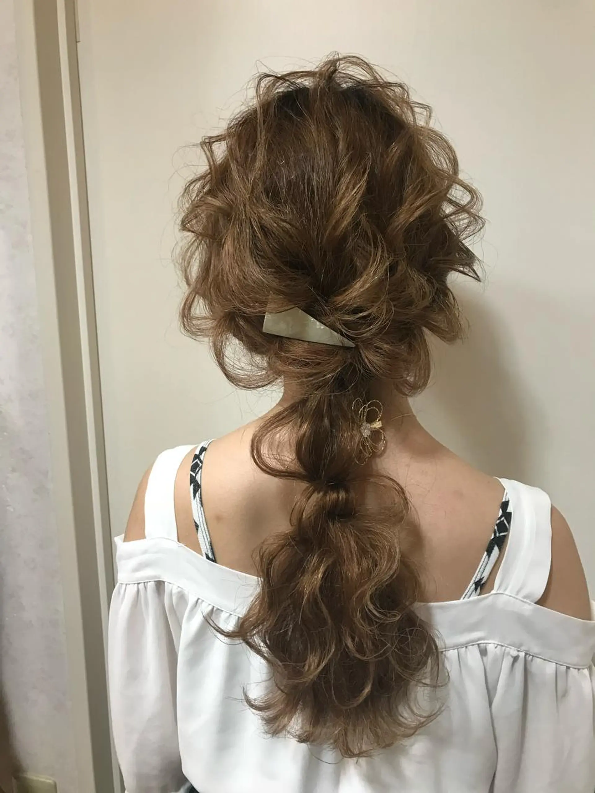 ロング ヘアアレンジ 🗻飯田誠也🗻 カットカラー得意のヘアスタイル