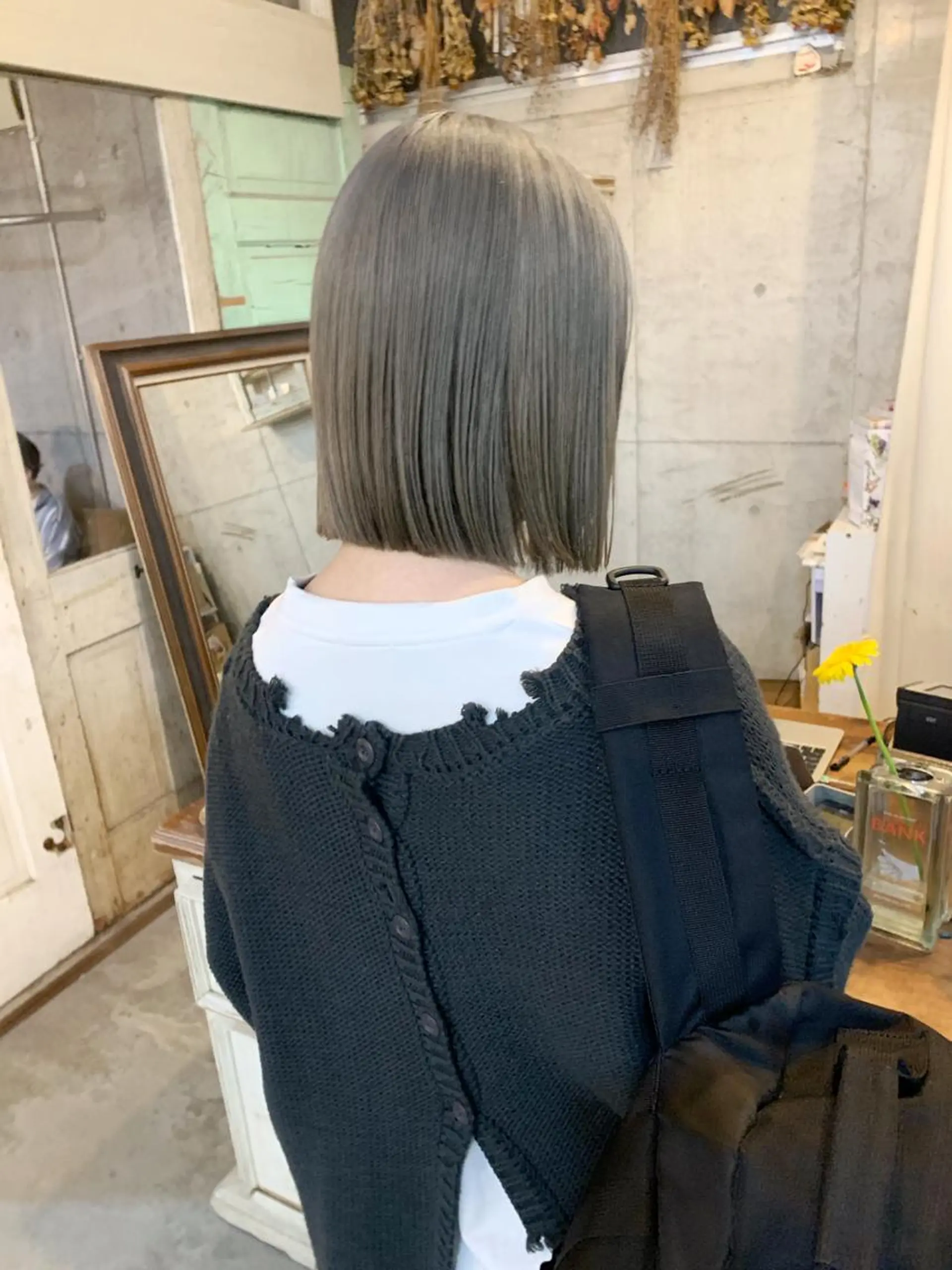 ショート カラー kimika🥑 メンズ/髪質改善のヘアスタイル