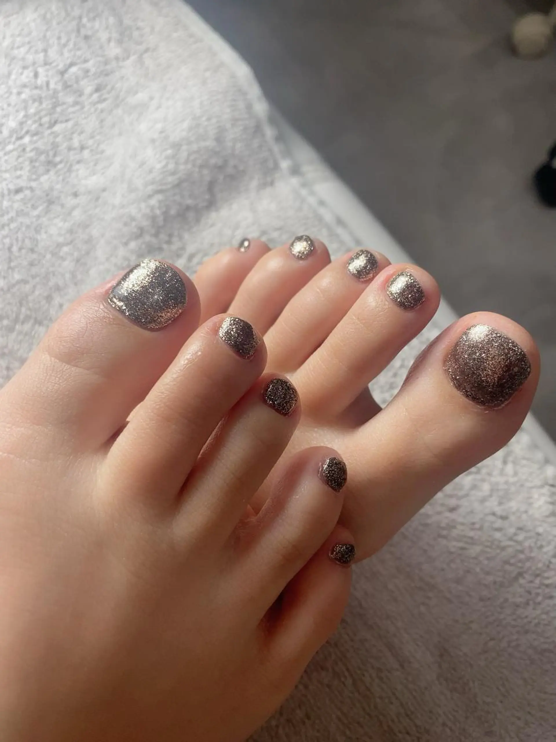 ネイル フットネイル ワンカラーネイル フットネイル 大城 裕麻のネイルデザイン