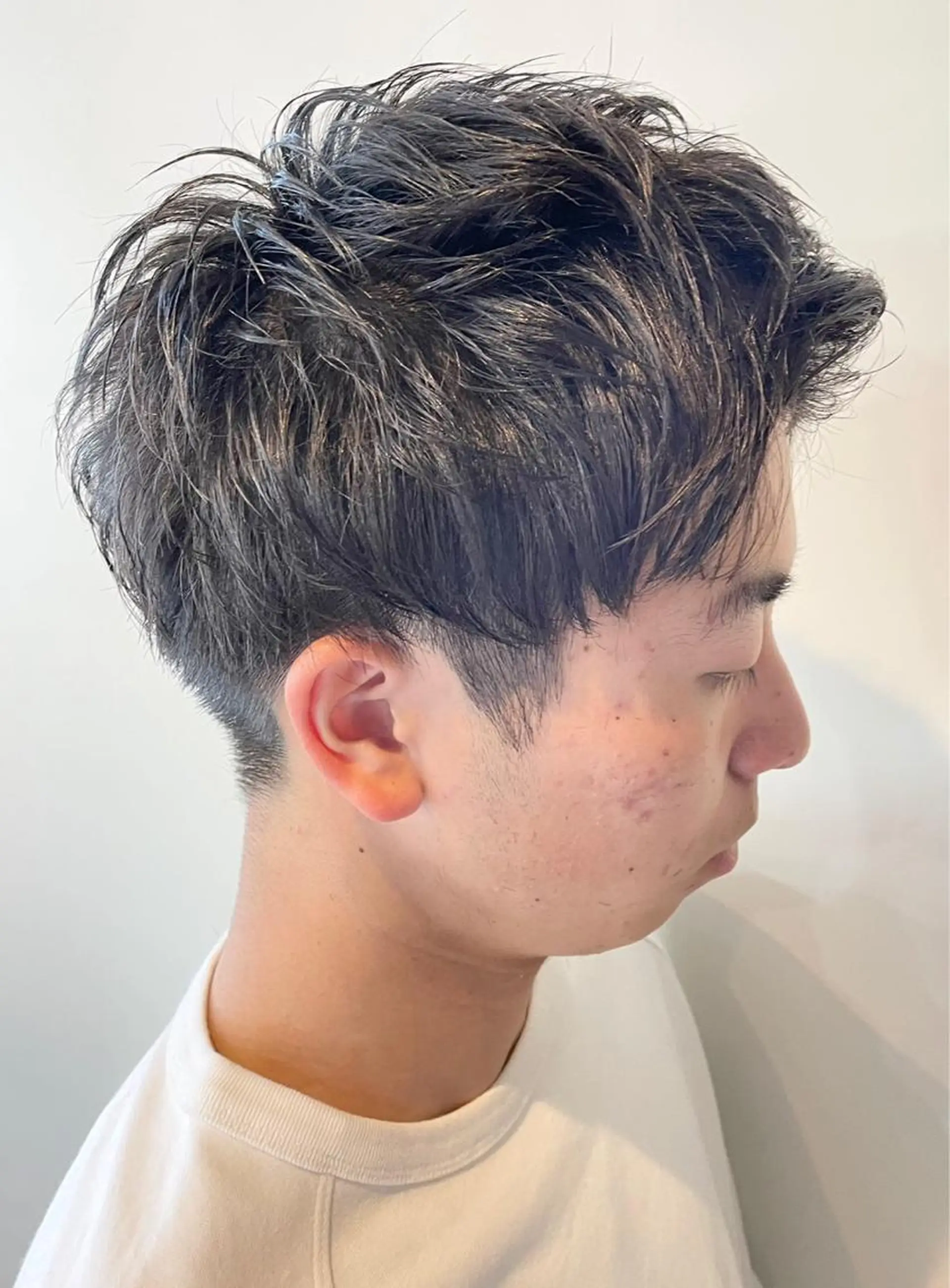 メンズ アップバング カット FLAGS所属・FLAGS YAMATOのヘアスタイル