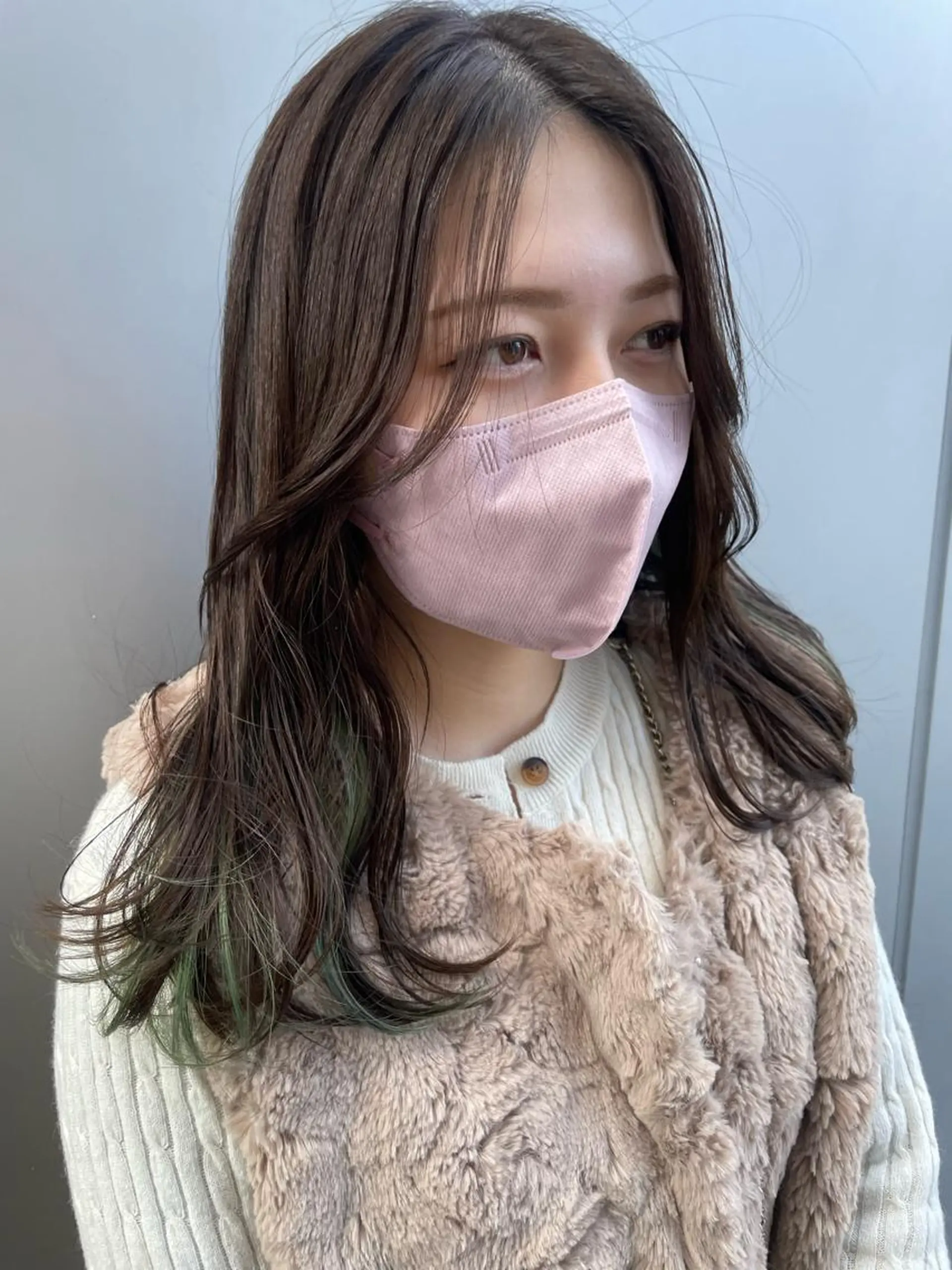 ロング カラー MASHU　浦部 芳果のヘアスタイル