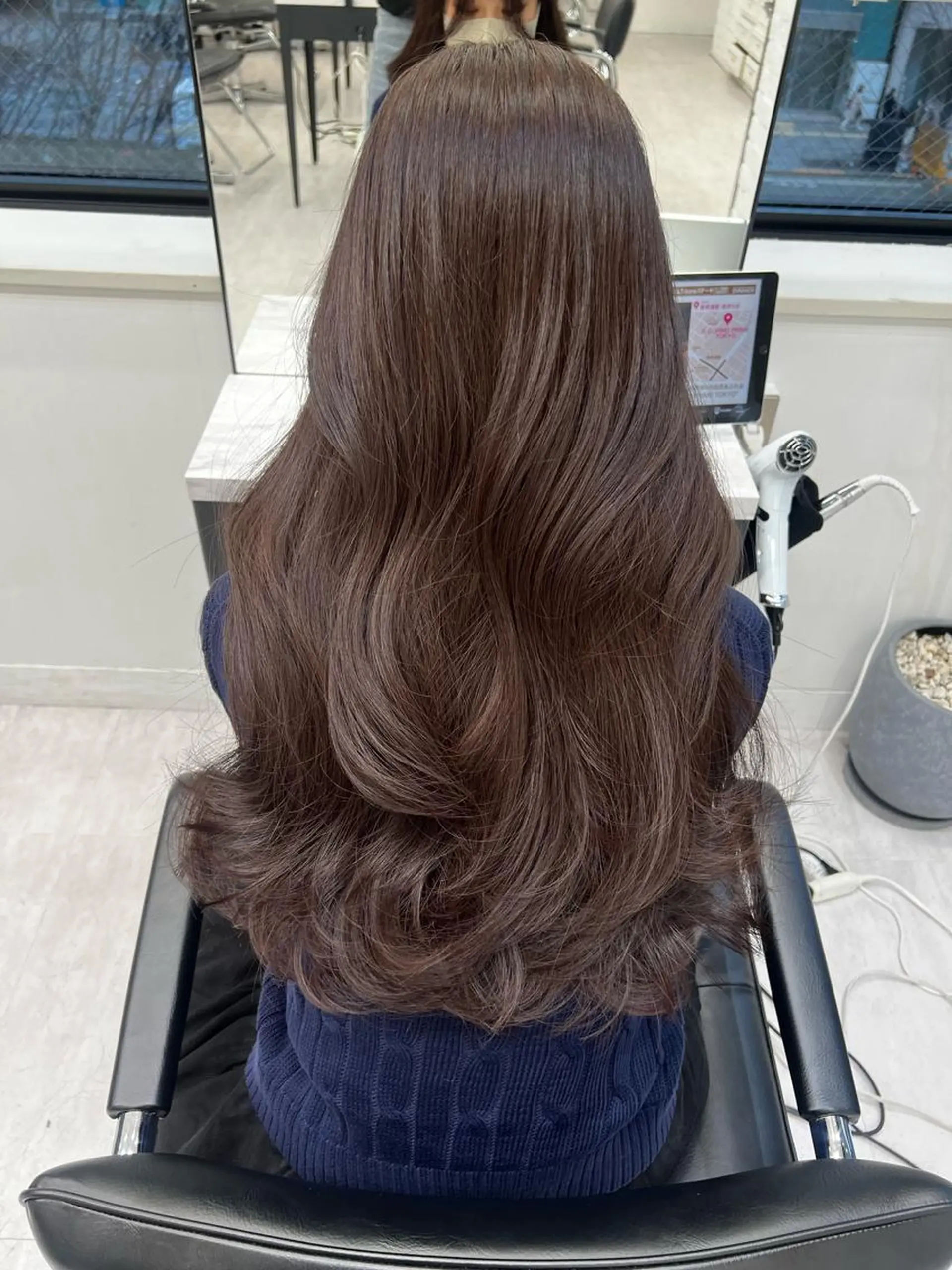 ロング 韓国ヘア♡ 顔まわりカットayaのヘアスタイル