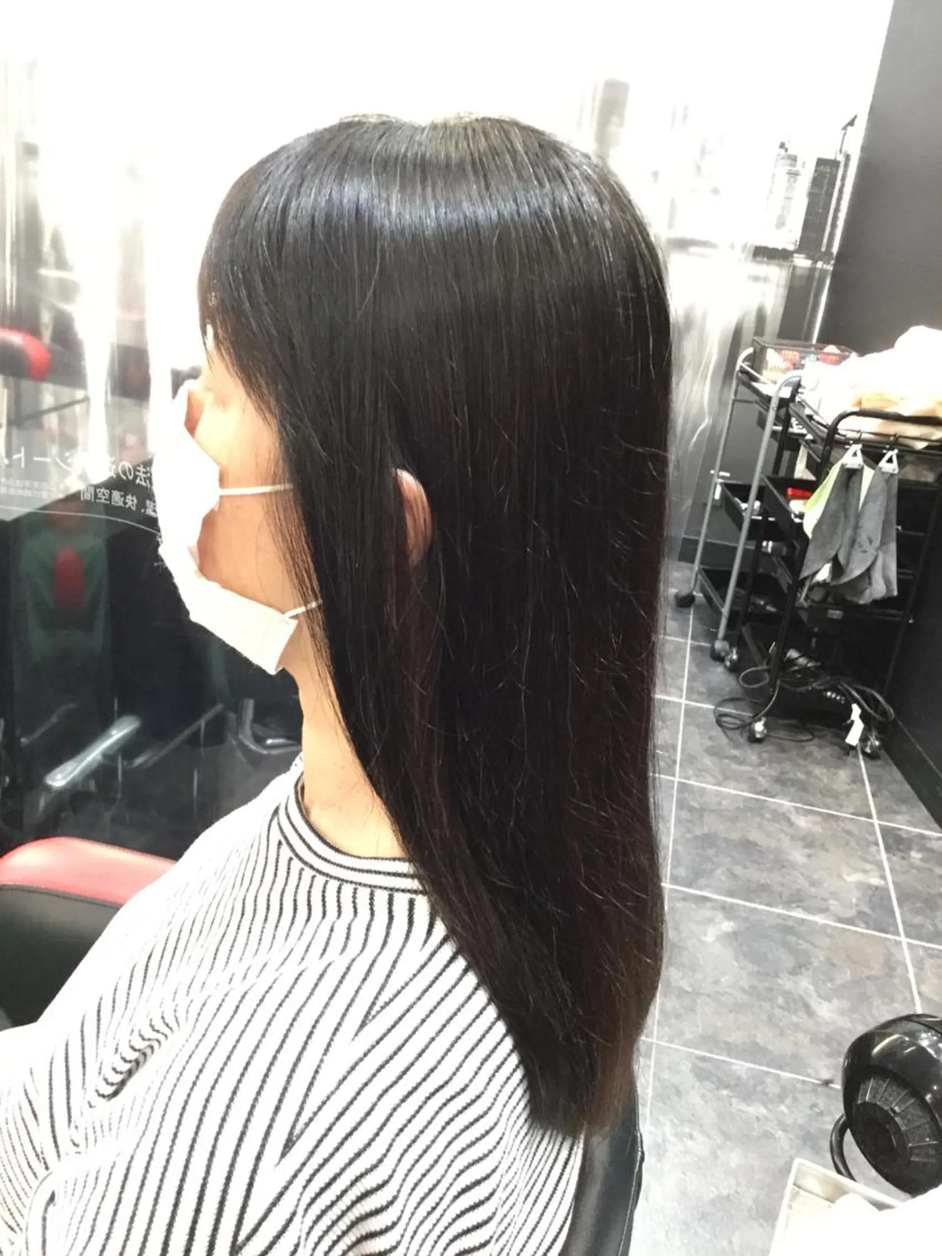 ロング カラー Annon プライベートサロンのヘアスタイル