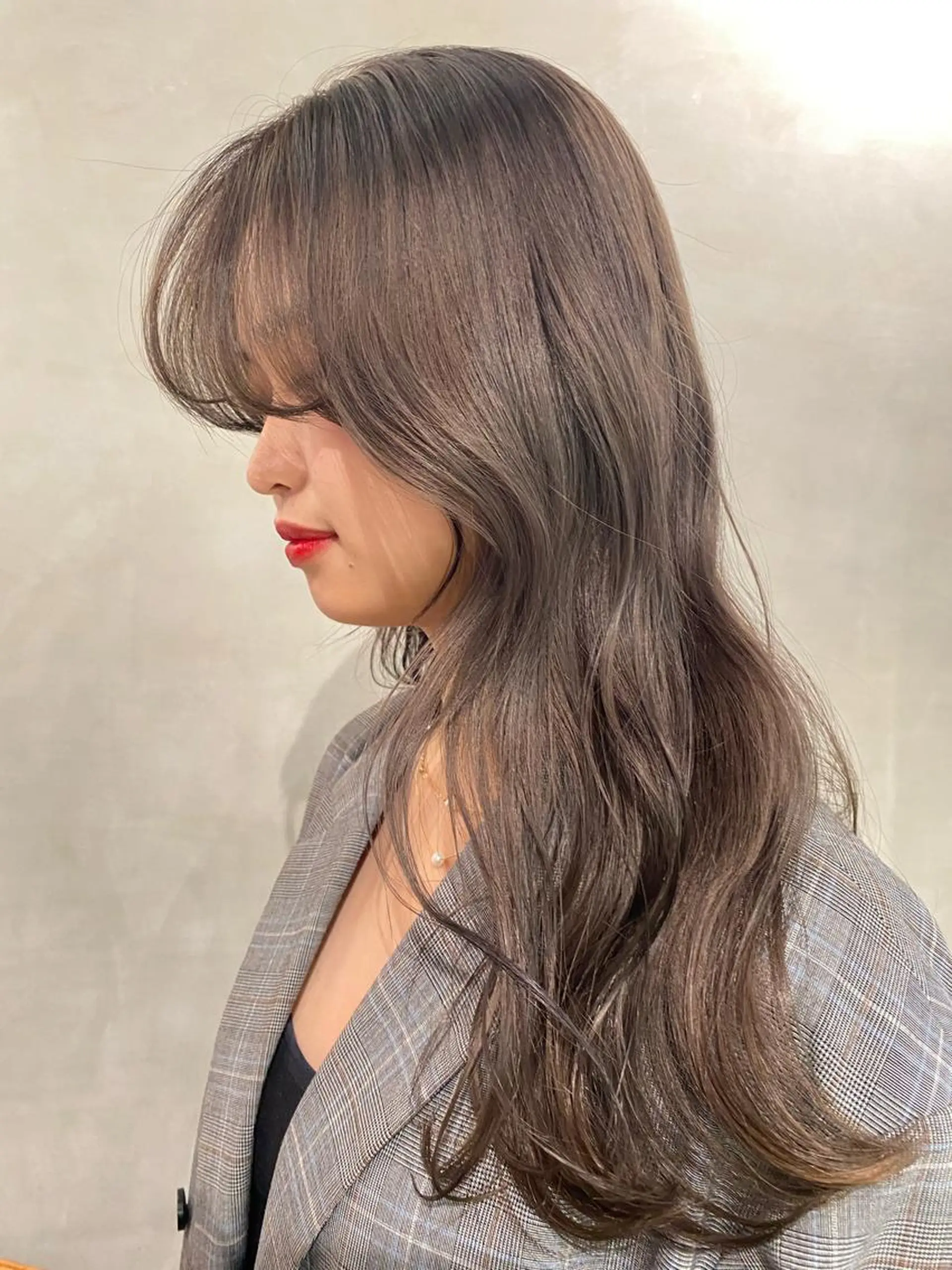 ロング カラー カット ヘアカラー トリートメント 【髪質改善】 梅田　聡のヘアスタイル