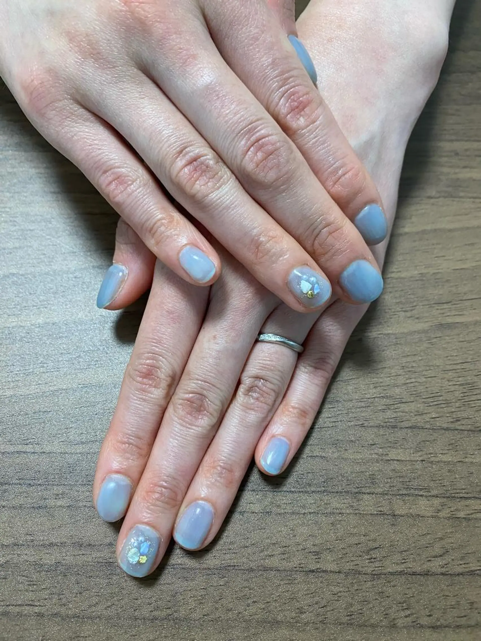 ショート ショートヘア ハンドネイル Hana_ Rieのネイルデザイン