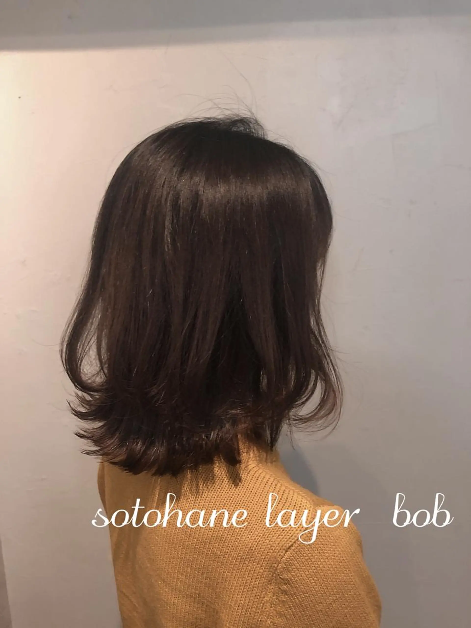 ミディアム カラー 透明感カラー REIのヘアスタイル