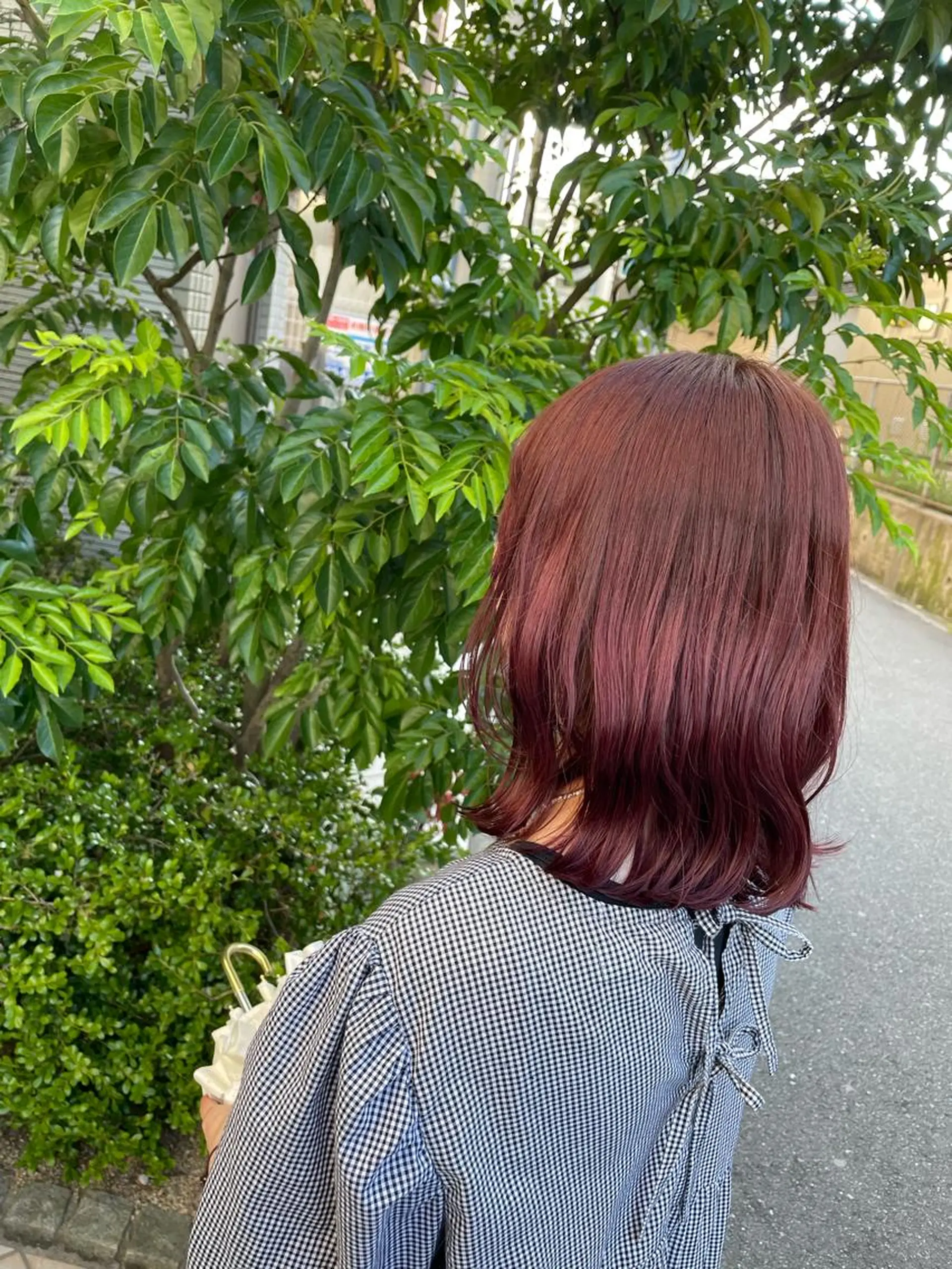 ミディアム 亀川蓮 Agu hairのヘアスタイル