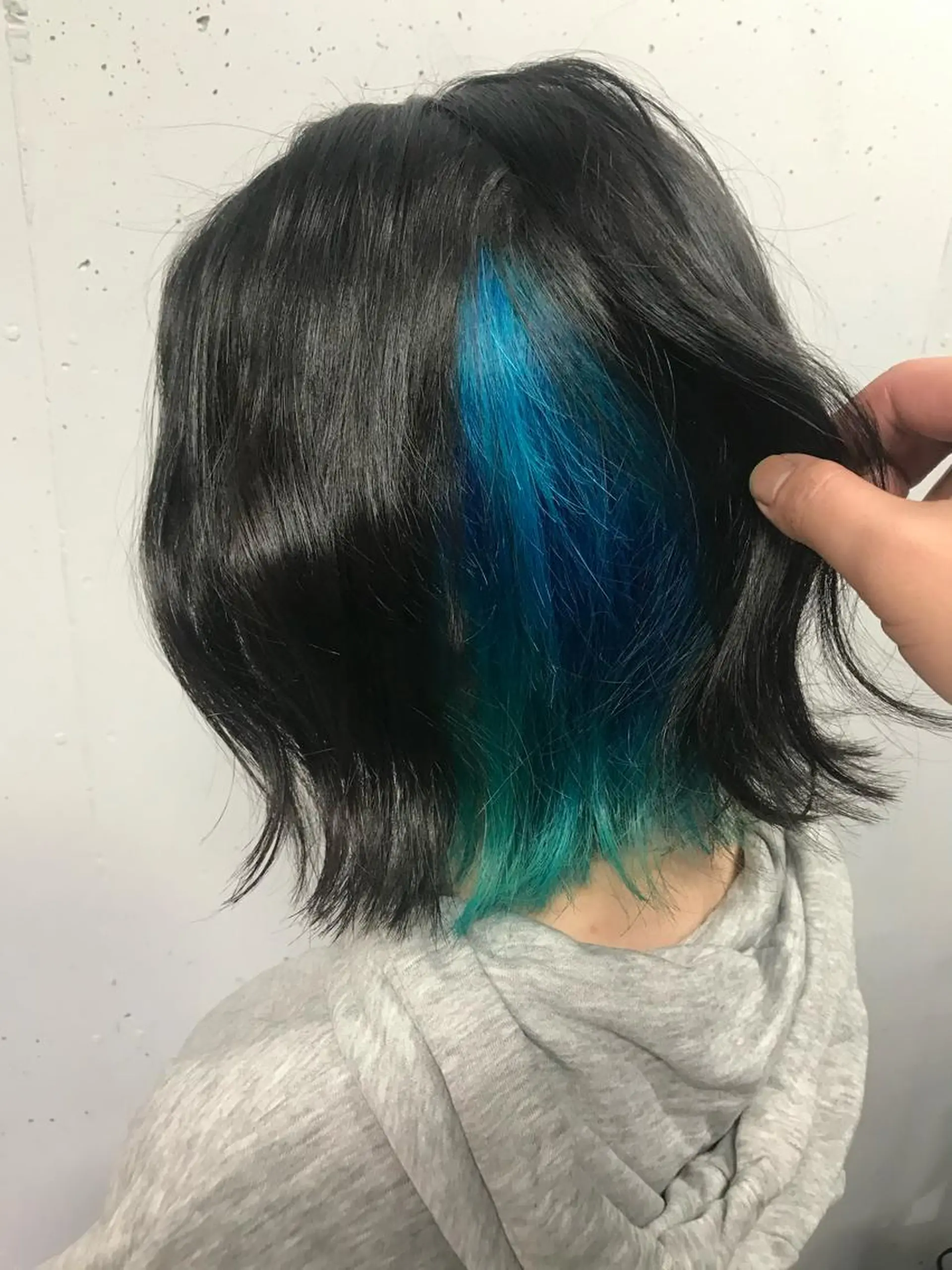 ミディアム カラー ヘアアレンジ 結婚式・ブライダル アッシュ バレイヤージュ ベージュカラー ブリーチ 溝部裕太Hair salon808代表のヘアスタイル