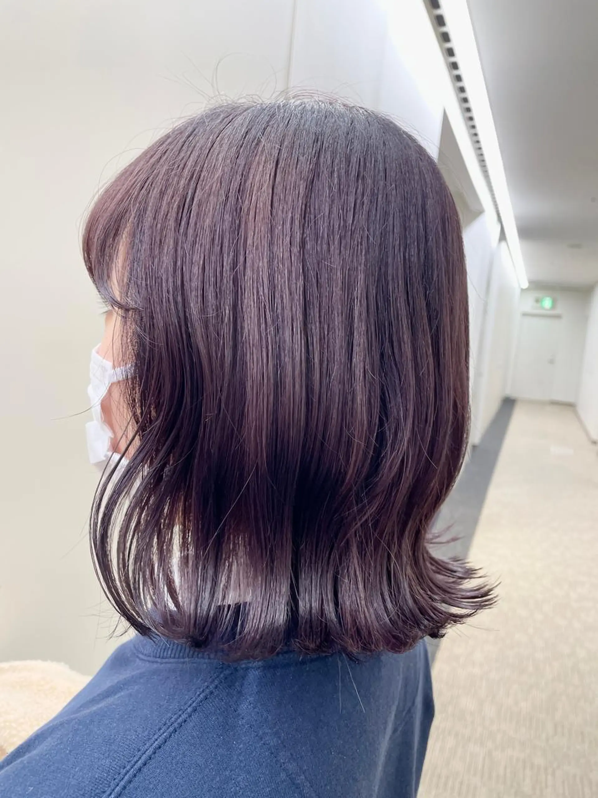 ミディアム トリートメント コトネ🫧 韓国風レイヤーカットのヘアスタイル