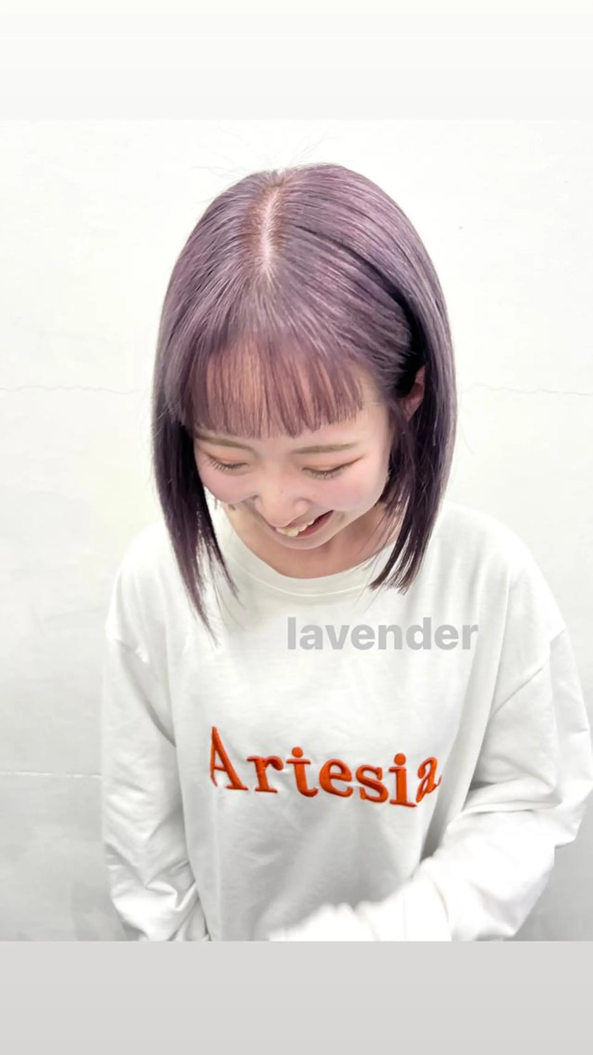 ミディアム カラー ヘアアレンジ HARU//原宿🤍 リピート率NO.1のヘアスタイル