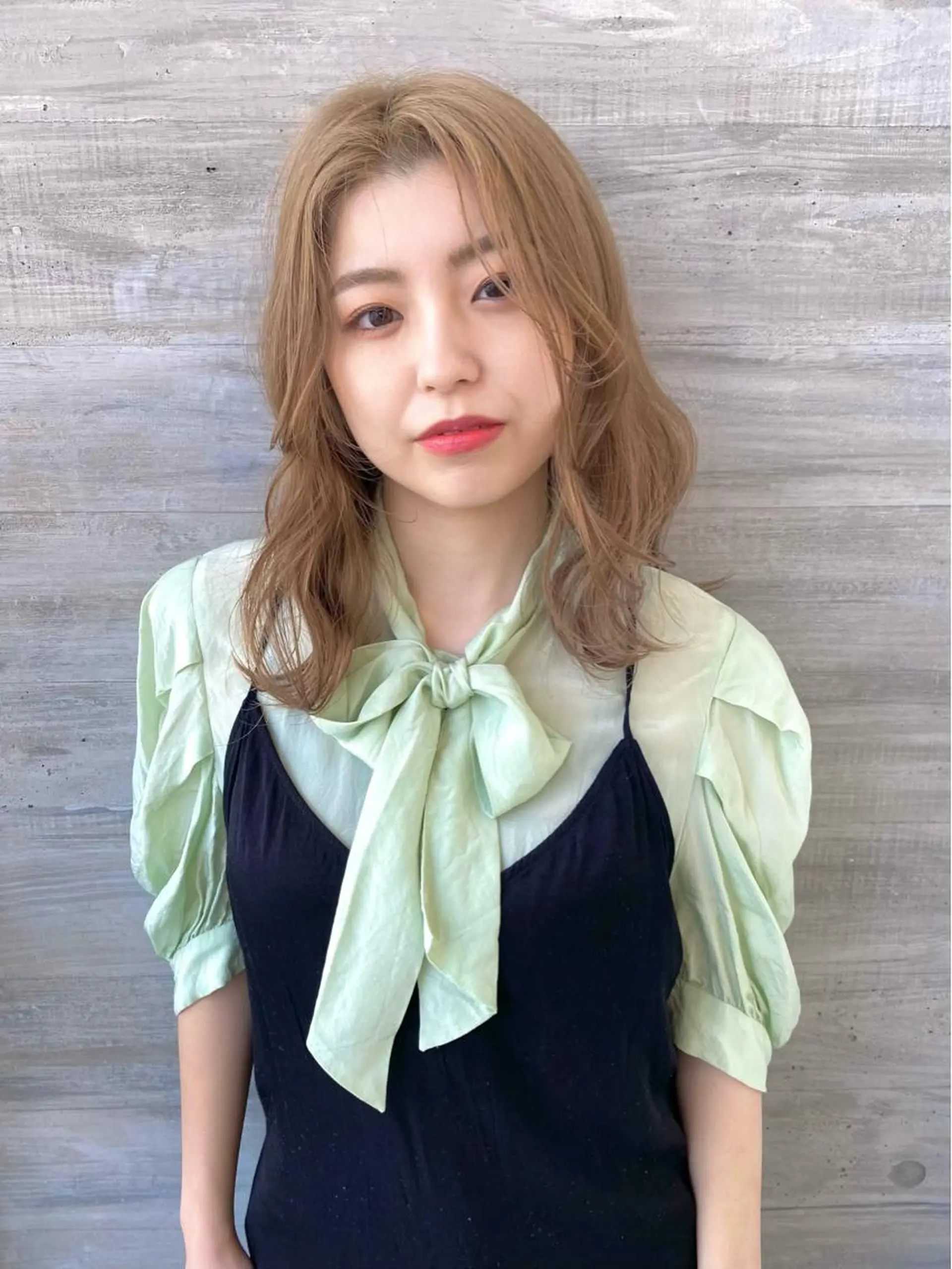 セミロング Okamura Chisatoのヘアスタイル