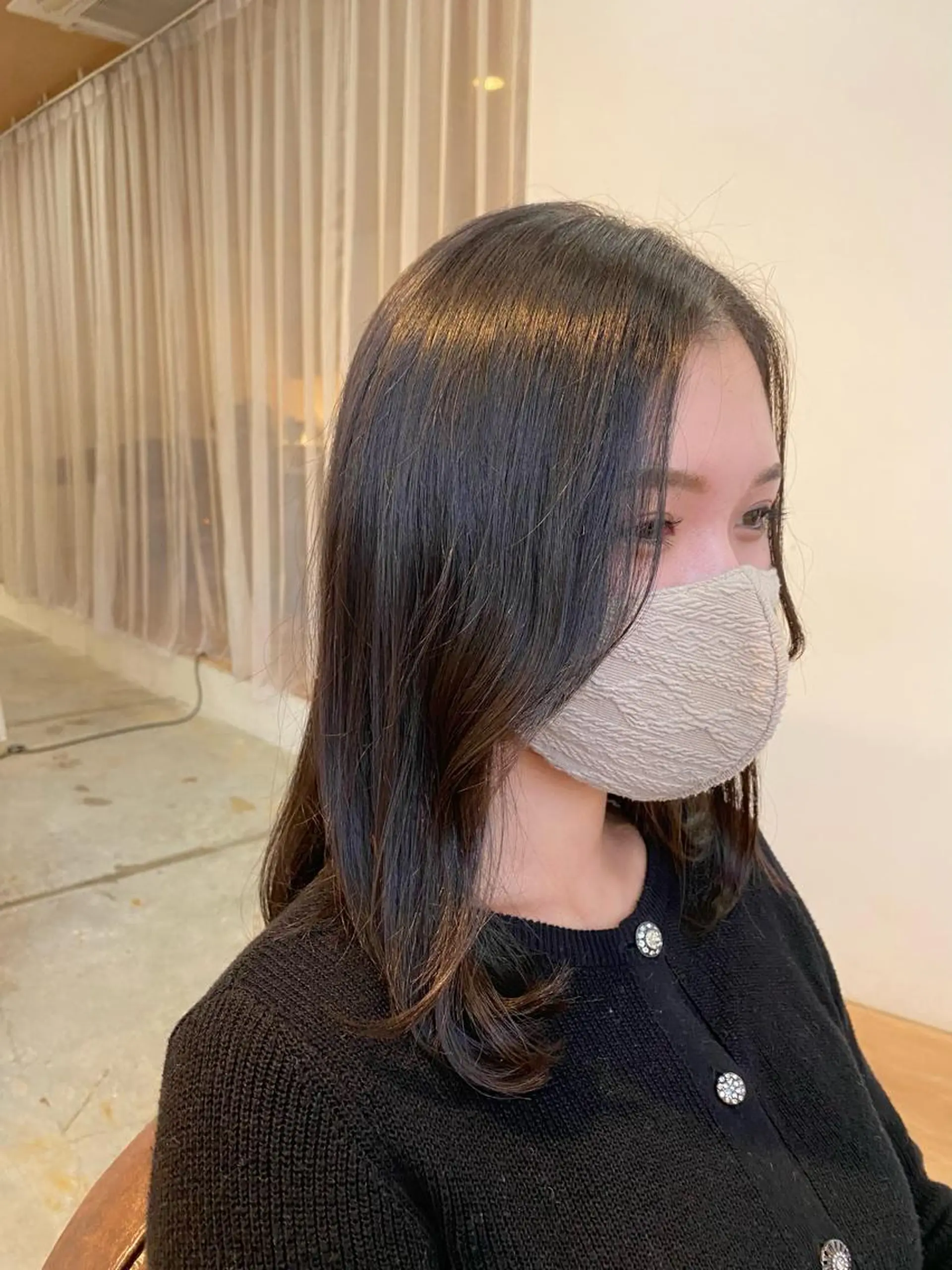 セミロング 栗田 大輝のヘアスタイル