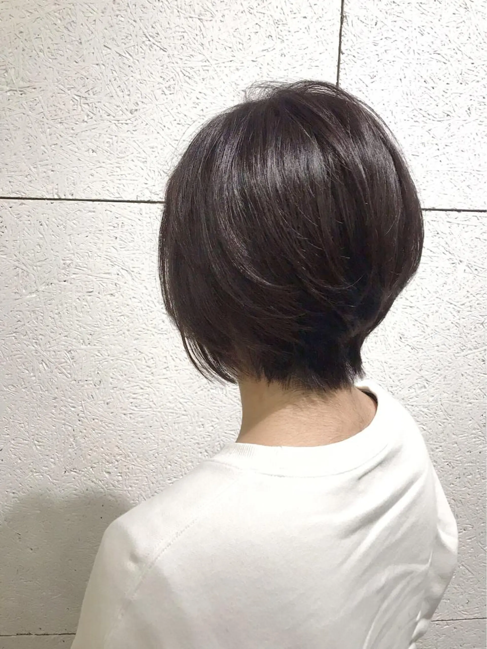 ショート カラー ネイル ショートヘア ショートネイル カット トリートメント 中山 天地のヘアスタイル
