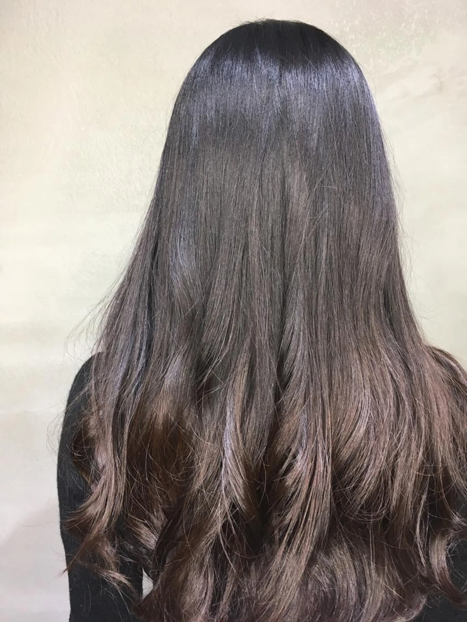 ロング カラー グラデーションカラー ヘアカラー くまがい みゆ【edge.】のヘアスタイル