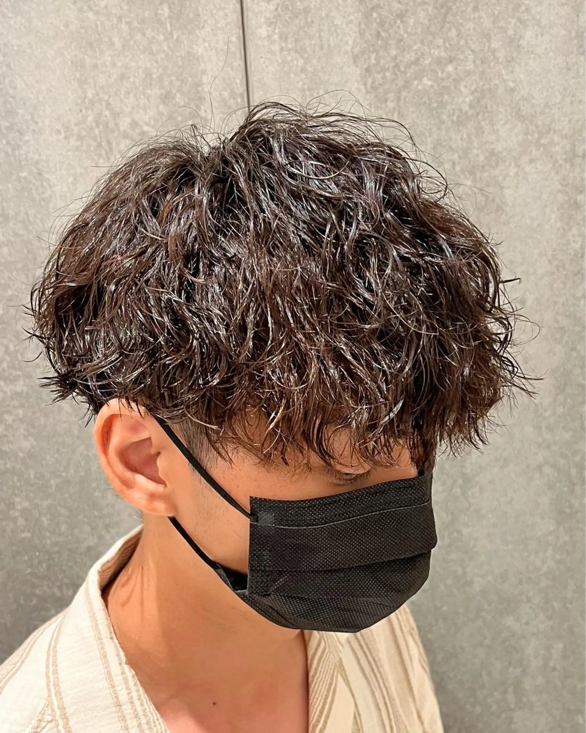 ショート パーマ メンズ カット パーマ 瀧野 翔吾【メンズ特化】のヘアスタイル