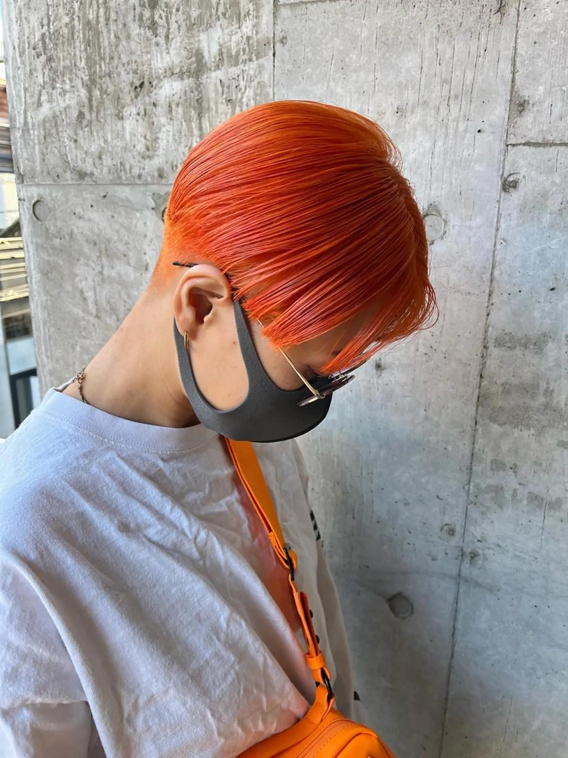 ショート アッシュ ミルクティーブラウン ピンクブラウン レイヤーカット カット ヘアカラー ハイトーンNo.1✨ パーマ✨イマイタツヤのヘアスタイル