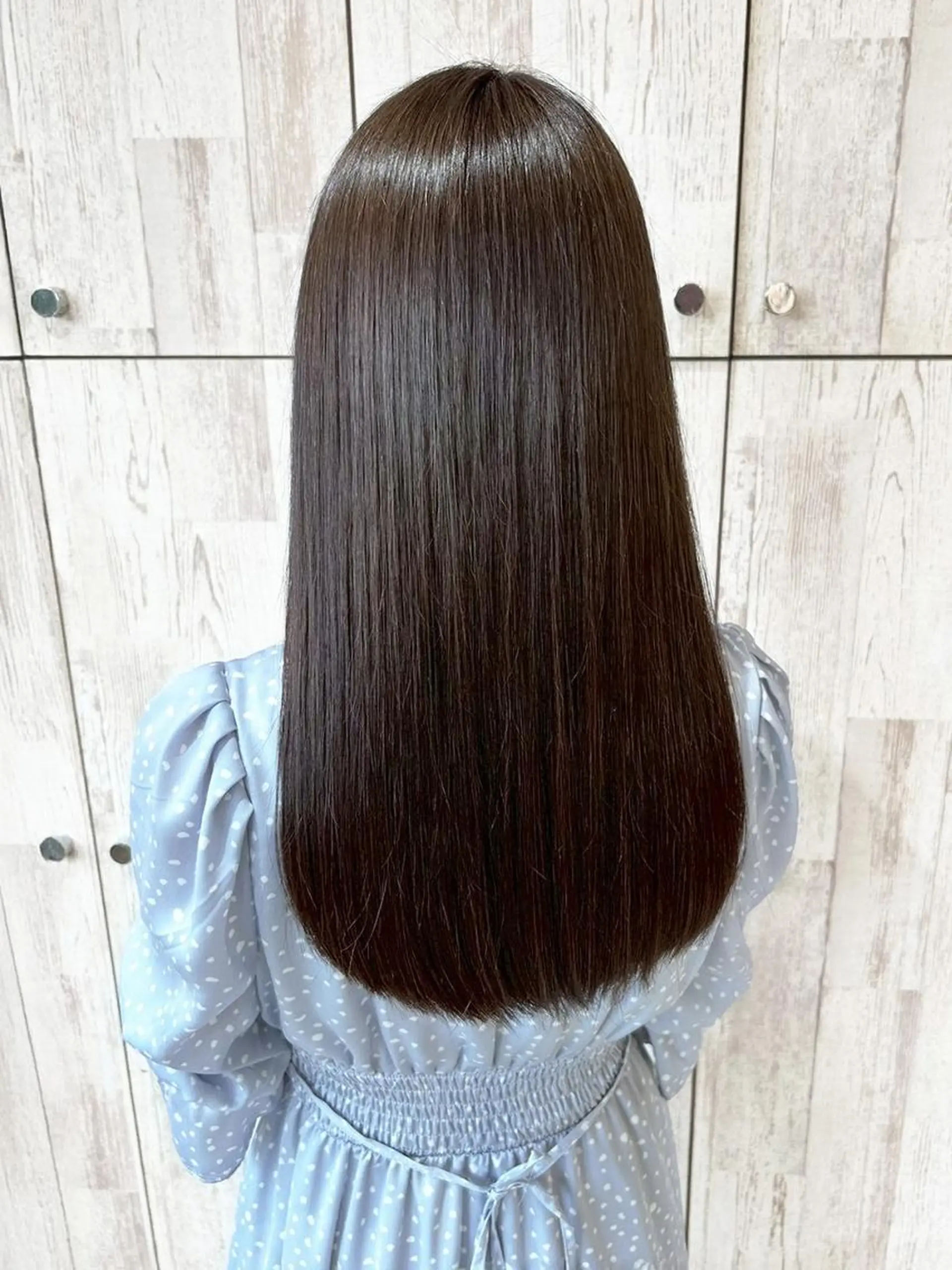 ロング 美髪縮毛矯正/ 似合わせ🔹田中 守のヘアスタイル