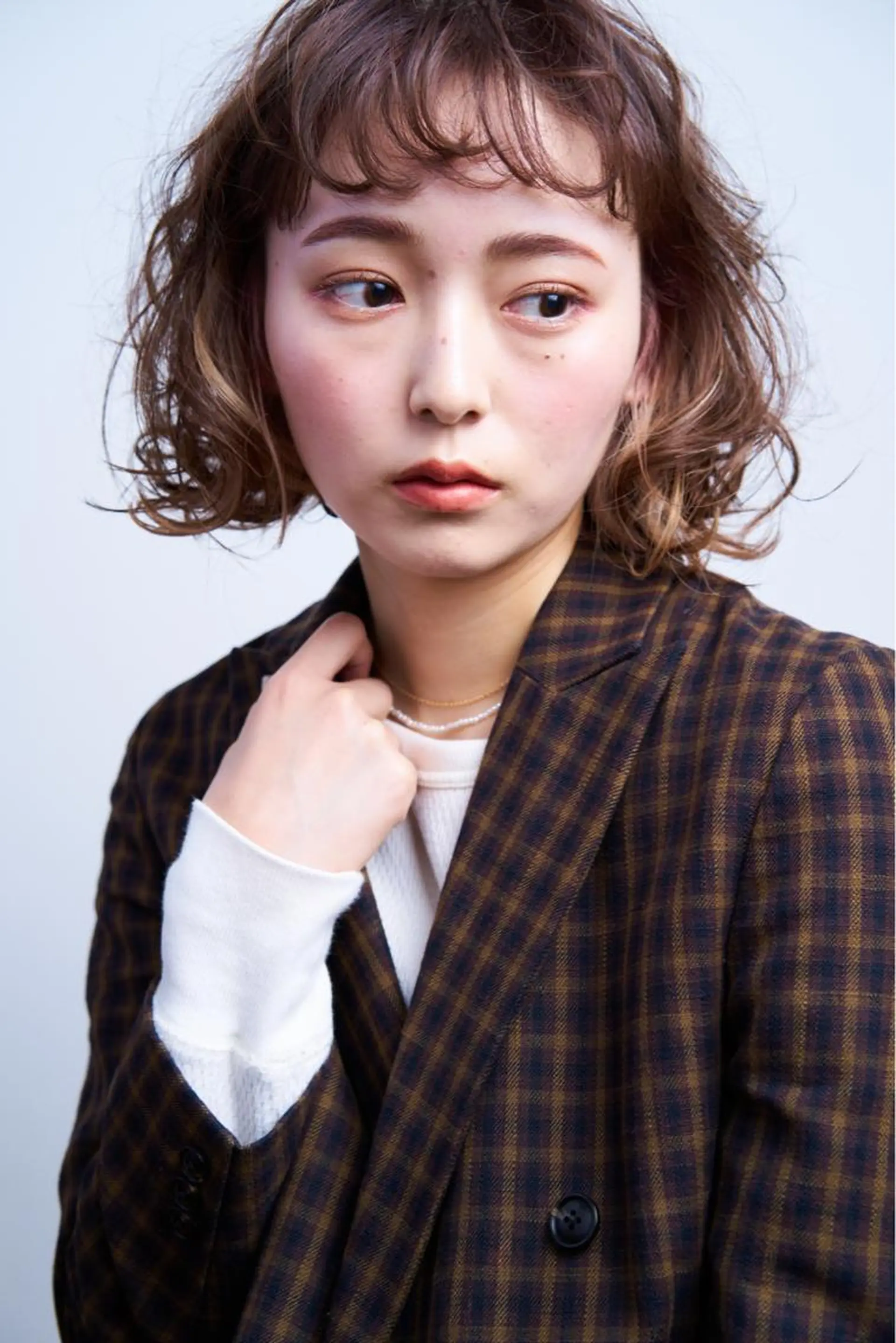 ショート パーマ カット パーマ トリートメント 似合わせカット unix 藤田 学のヘアスタイル