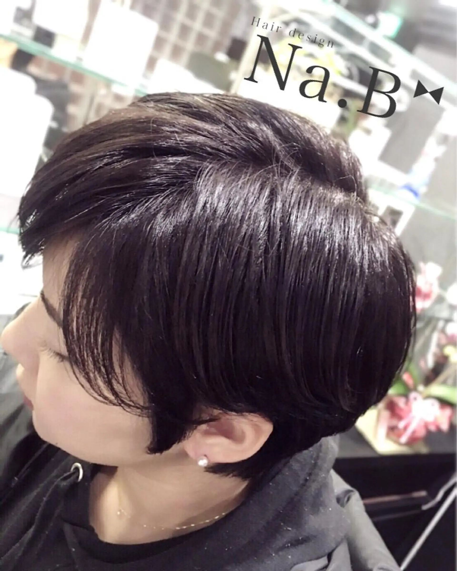 ショート カラー パーマ カット ジユン 지윤のヘアスタイル