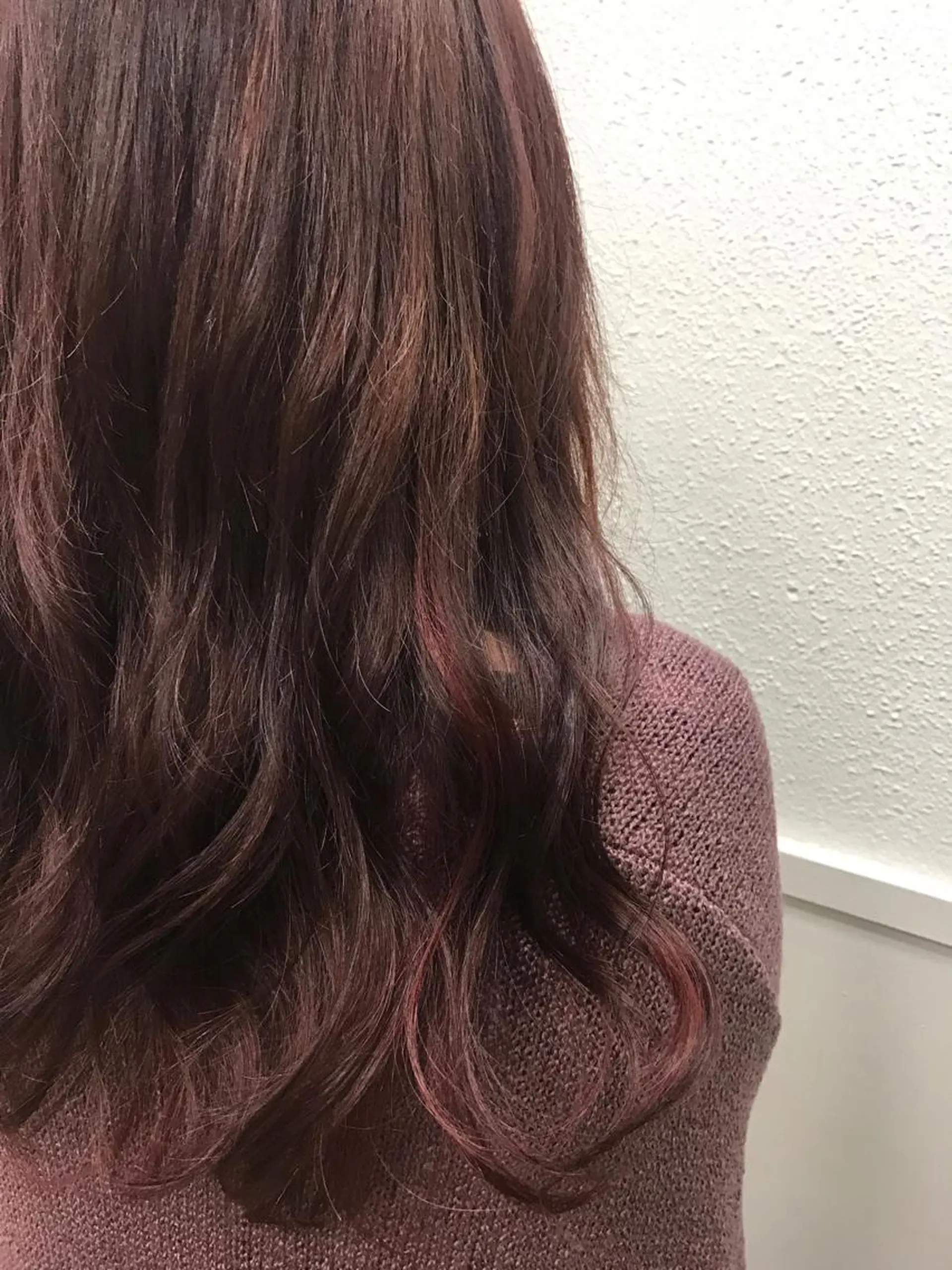 ロング カラー にった みずきのヘアスタイル