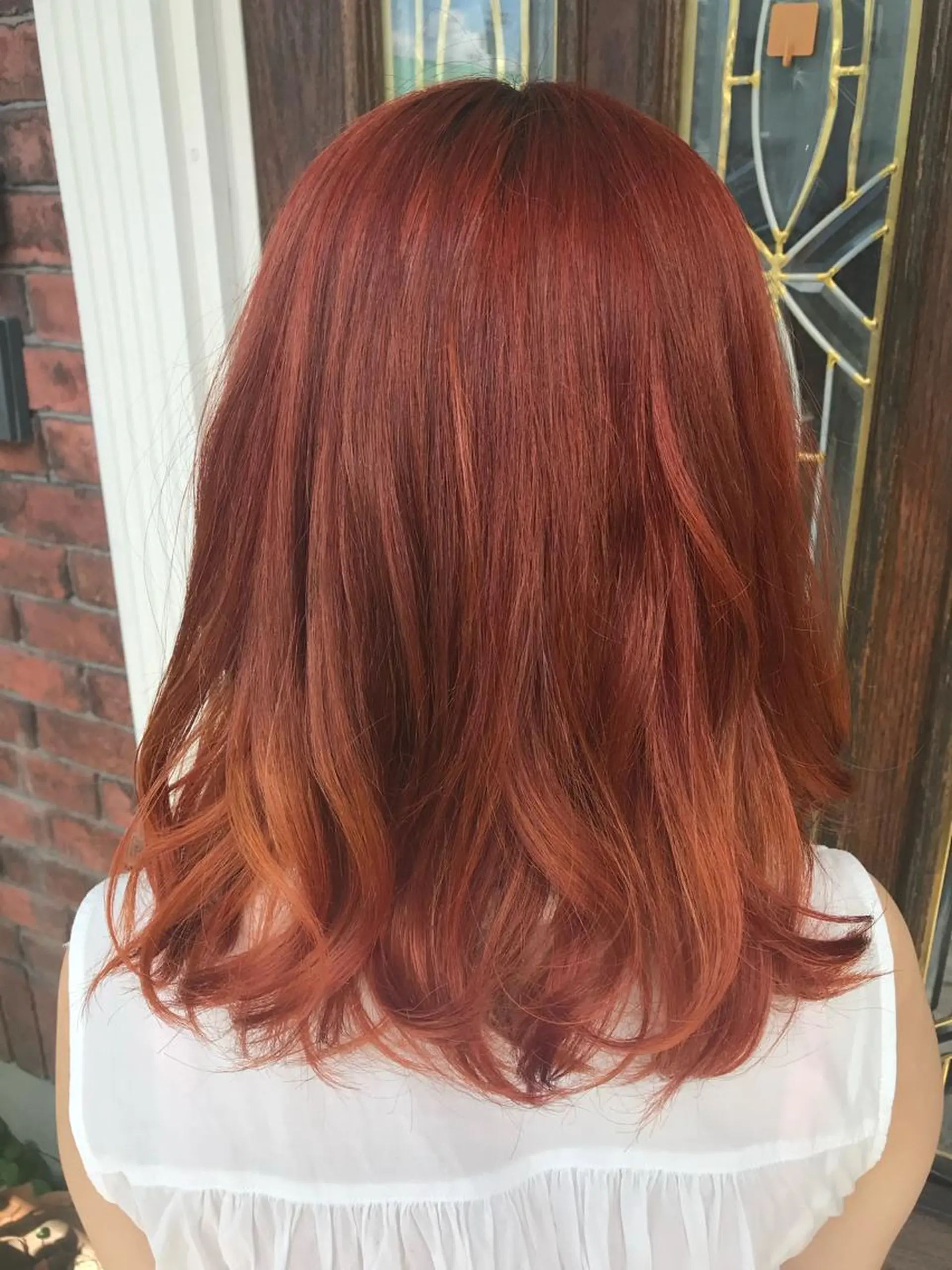 ロング カラー 山西 真琴のヘアスタイル