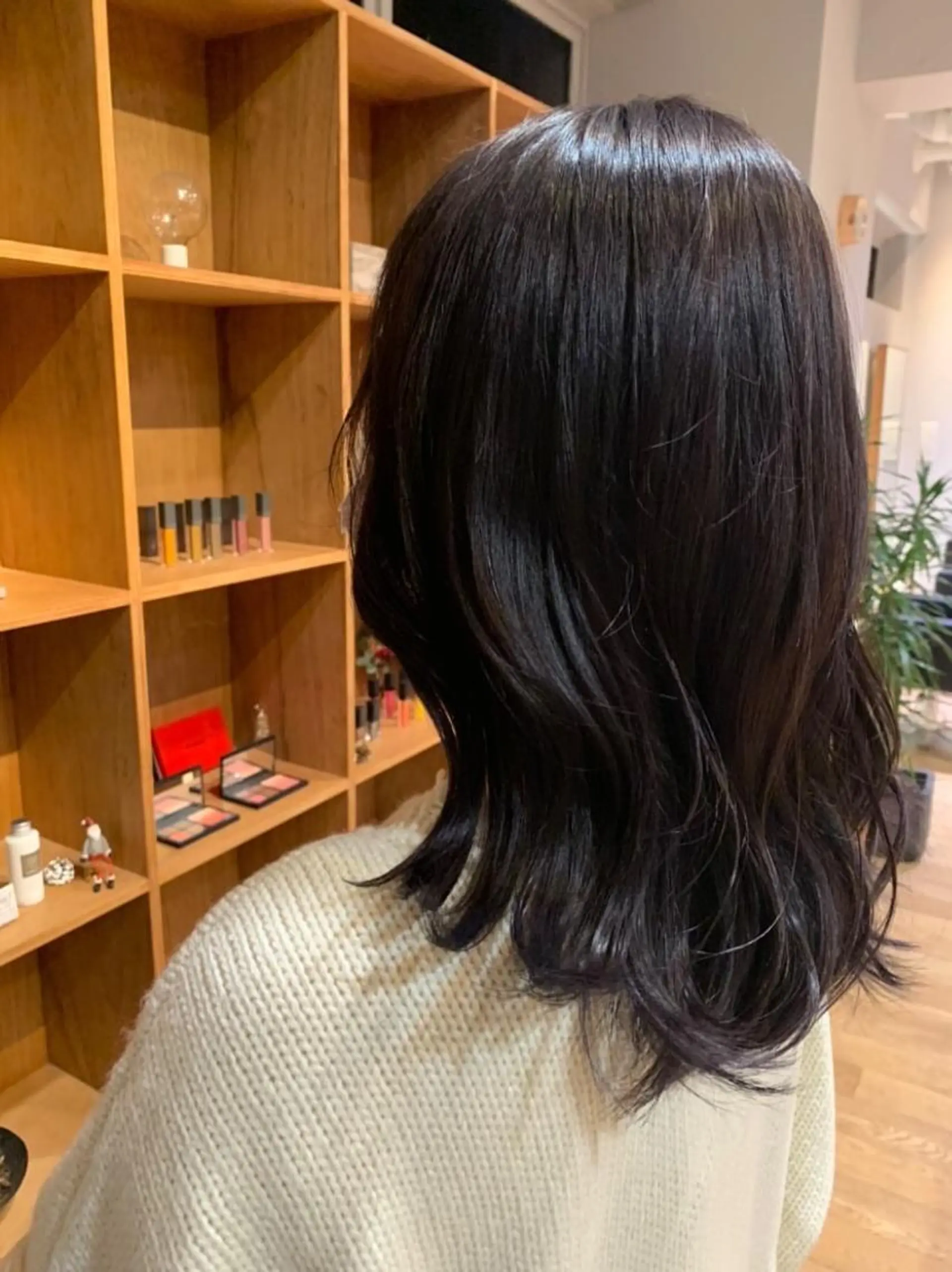 ロング 韓国風パーマ/ヘア セット/店長みづきのヘアスタイル