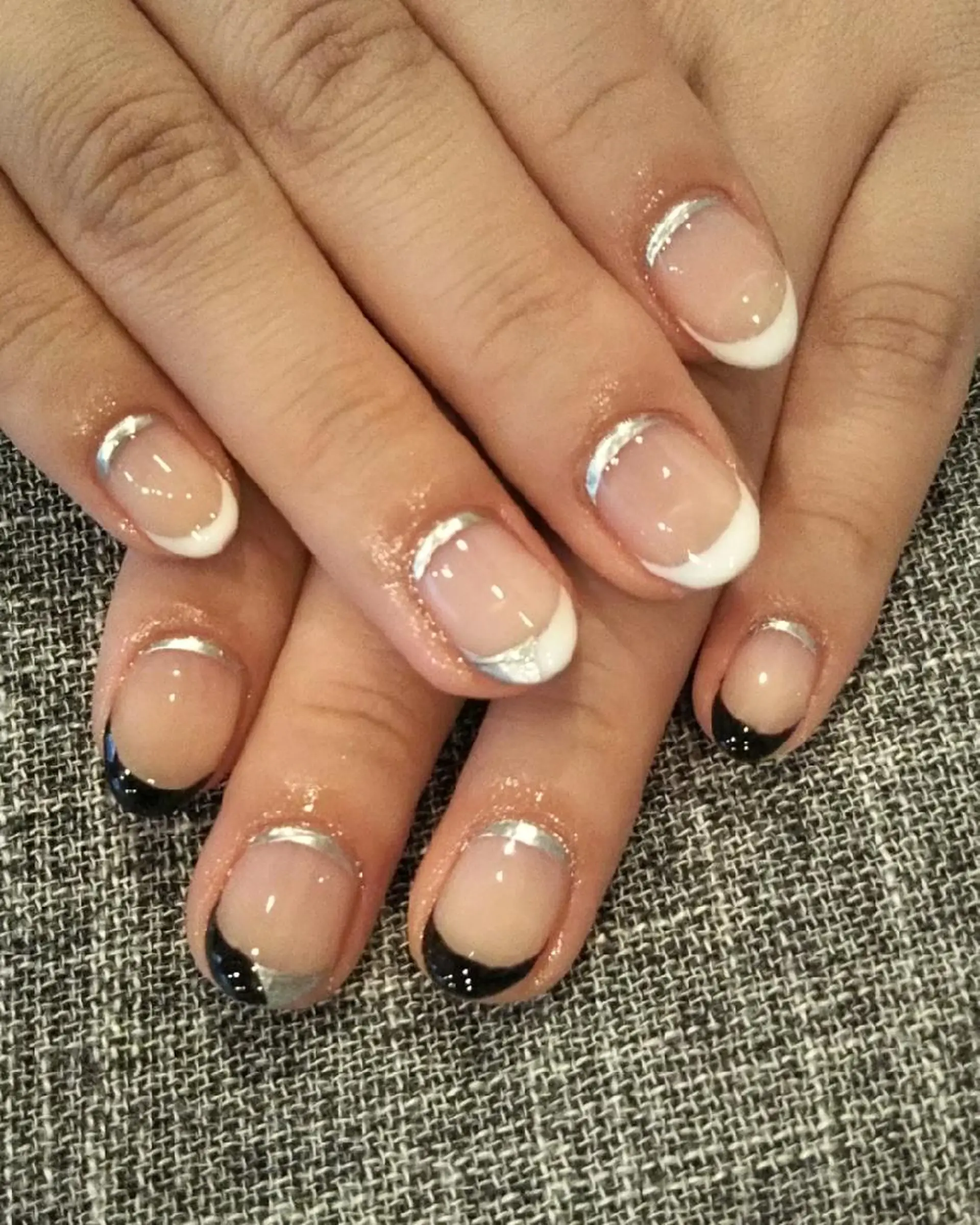 ネイル フレンチネイル ハンドネイル private salon mieのネイルデザイン