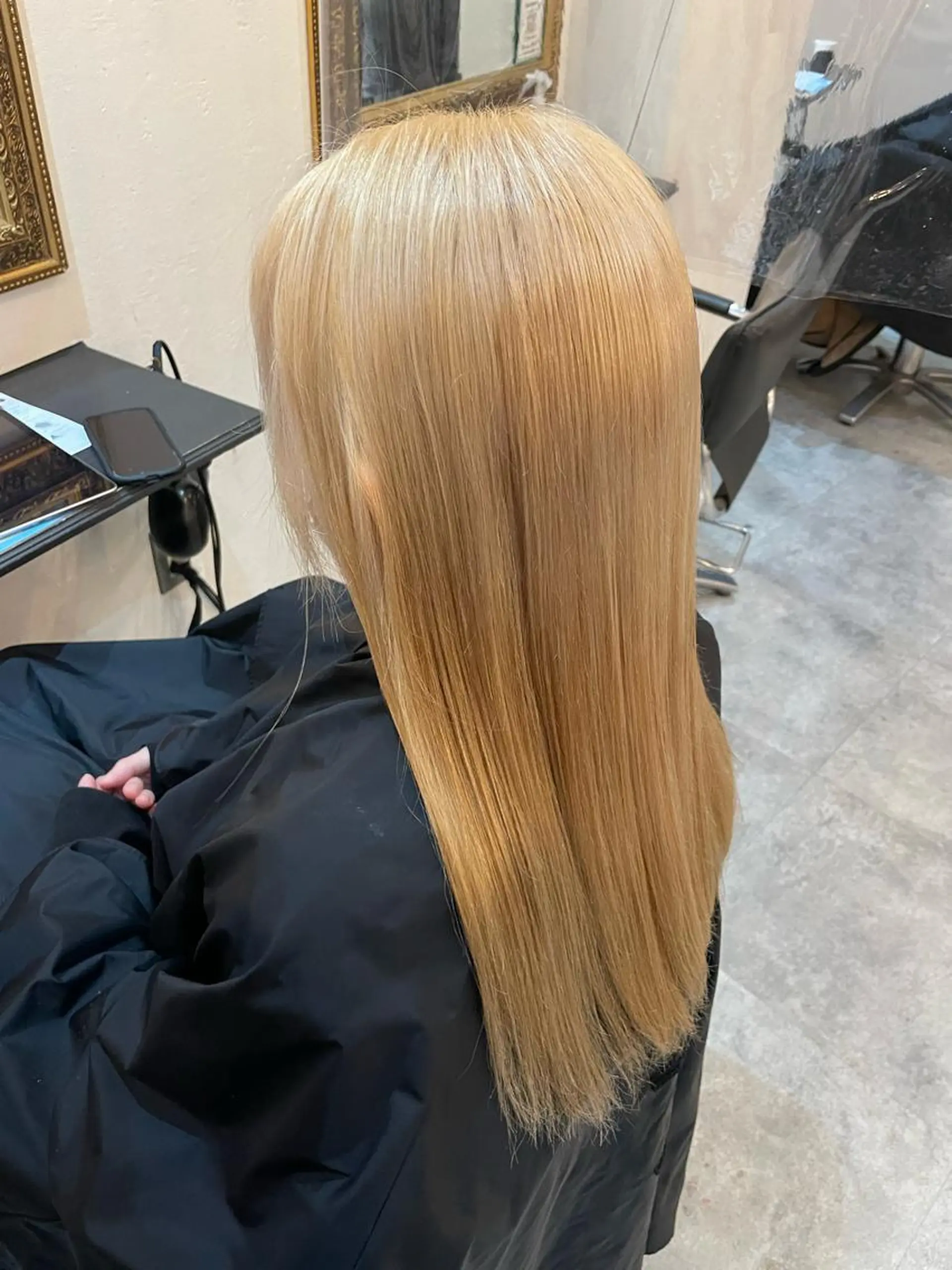 ロング カラー カット ヘアカラー トリートメント N°　jillva 腰山 菜々美のヘアスタイル