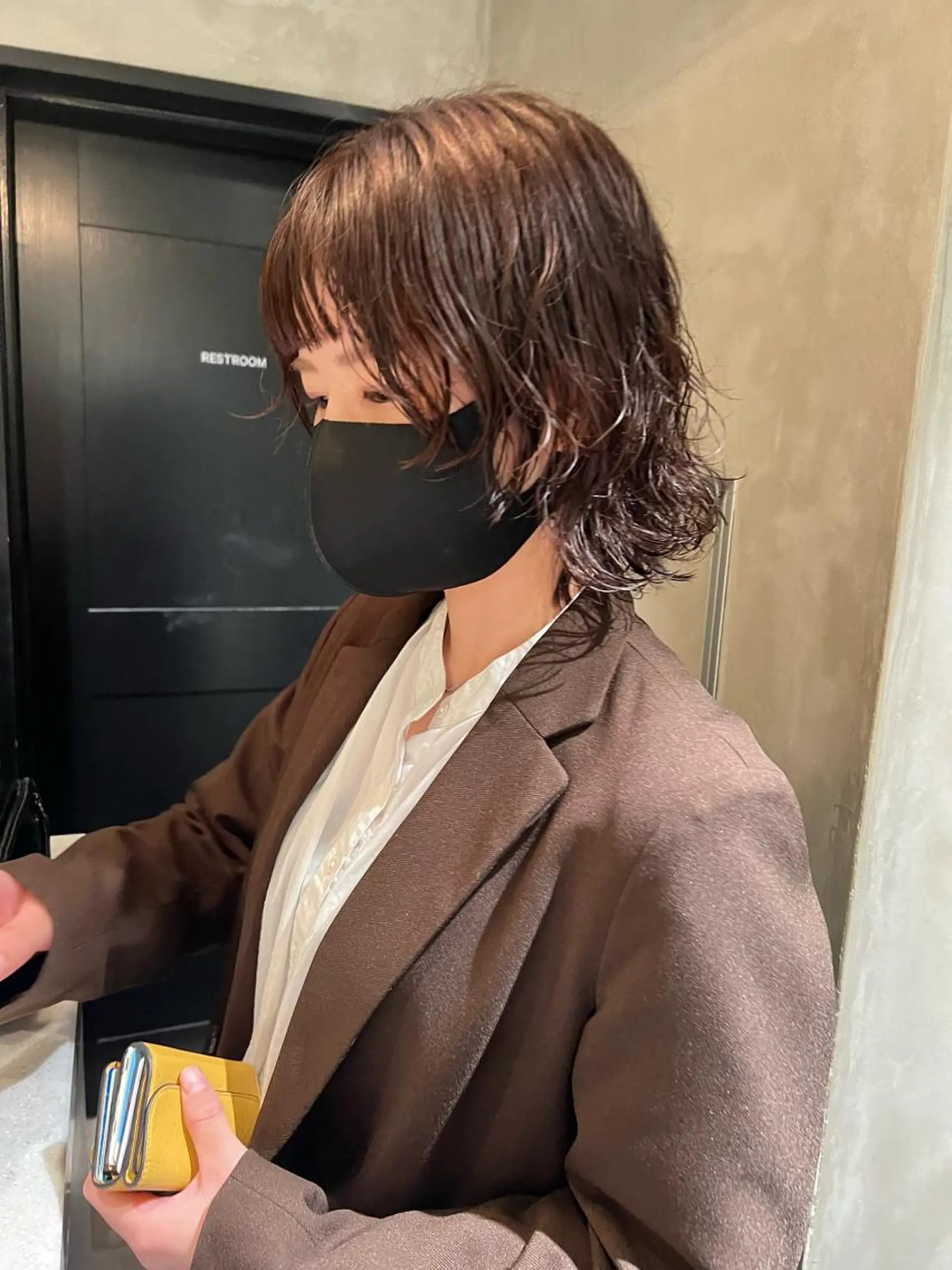 ミディアム カラー パーマ カット パーマ トリートメント アンニュイヘア🪽 ayumiのヘアスタイル