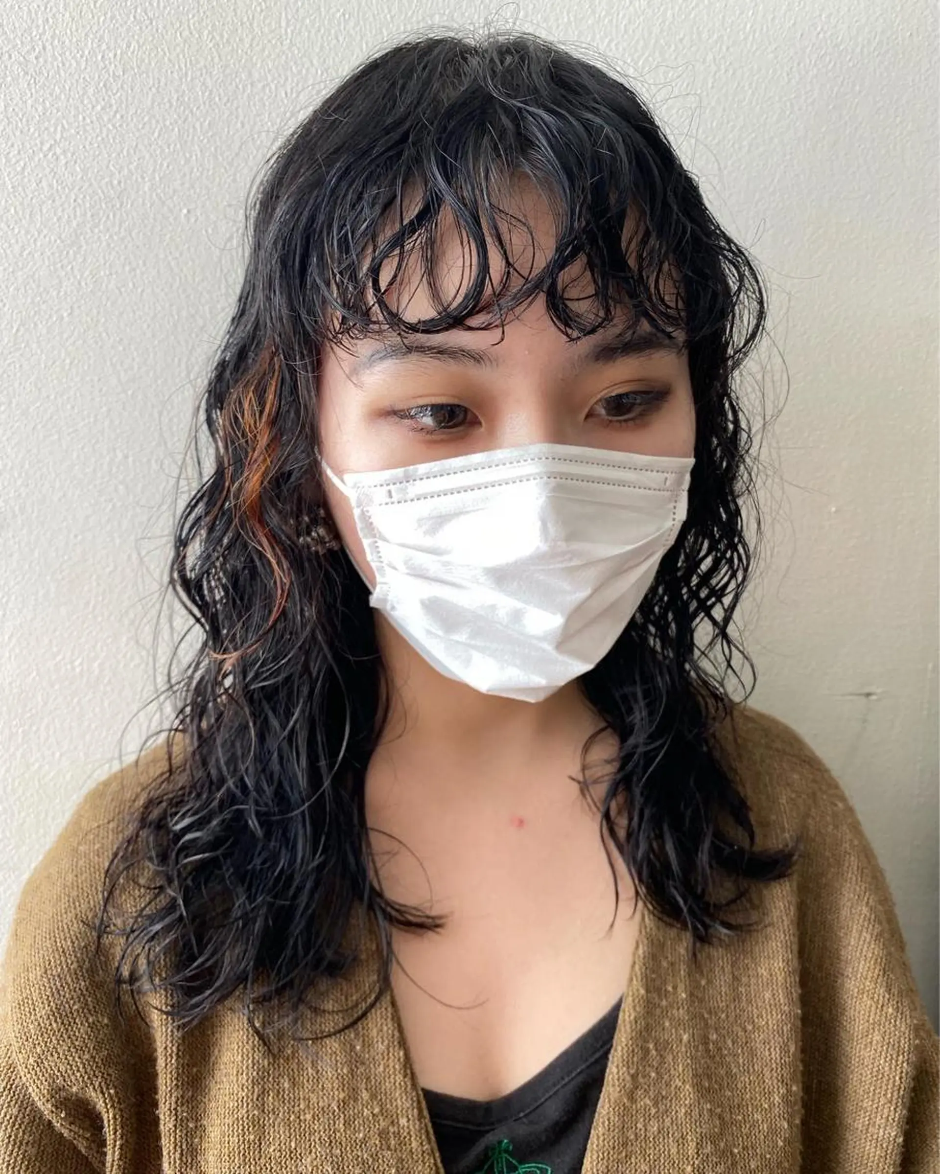 セミロング パーマ セミロングパーマ 🌸透明感艶 カラー🌸Yuukiのヘアスタイル