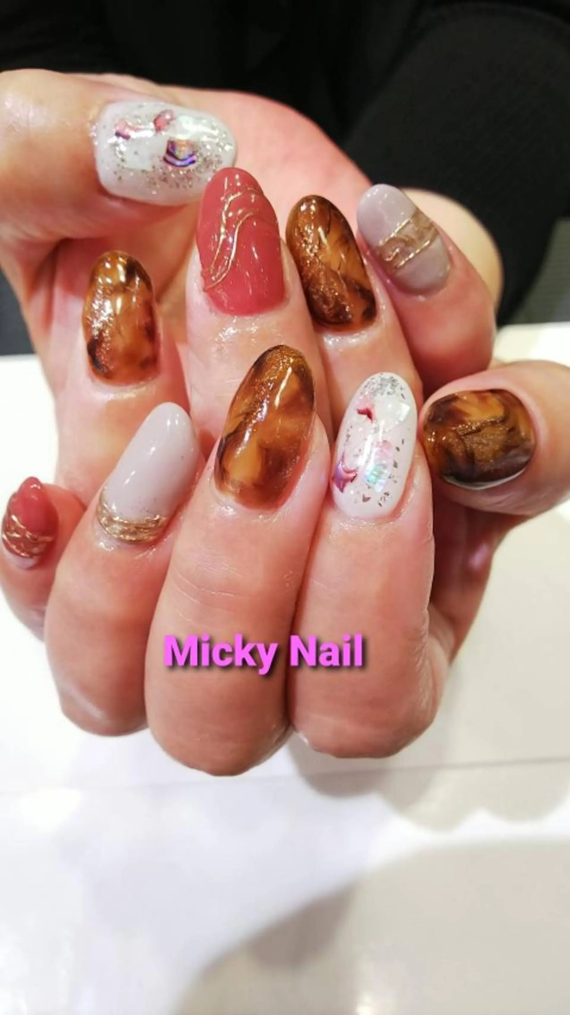 ネイル べっ甲ネイル Micky nail chikushinoのその他イメージ